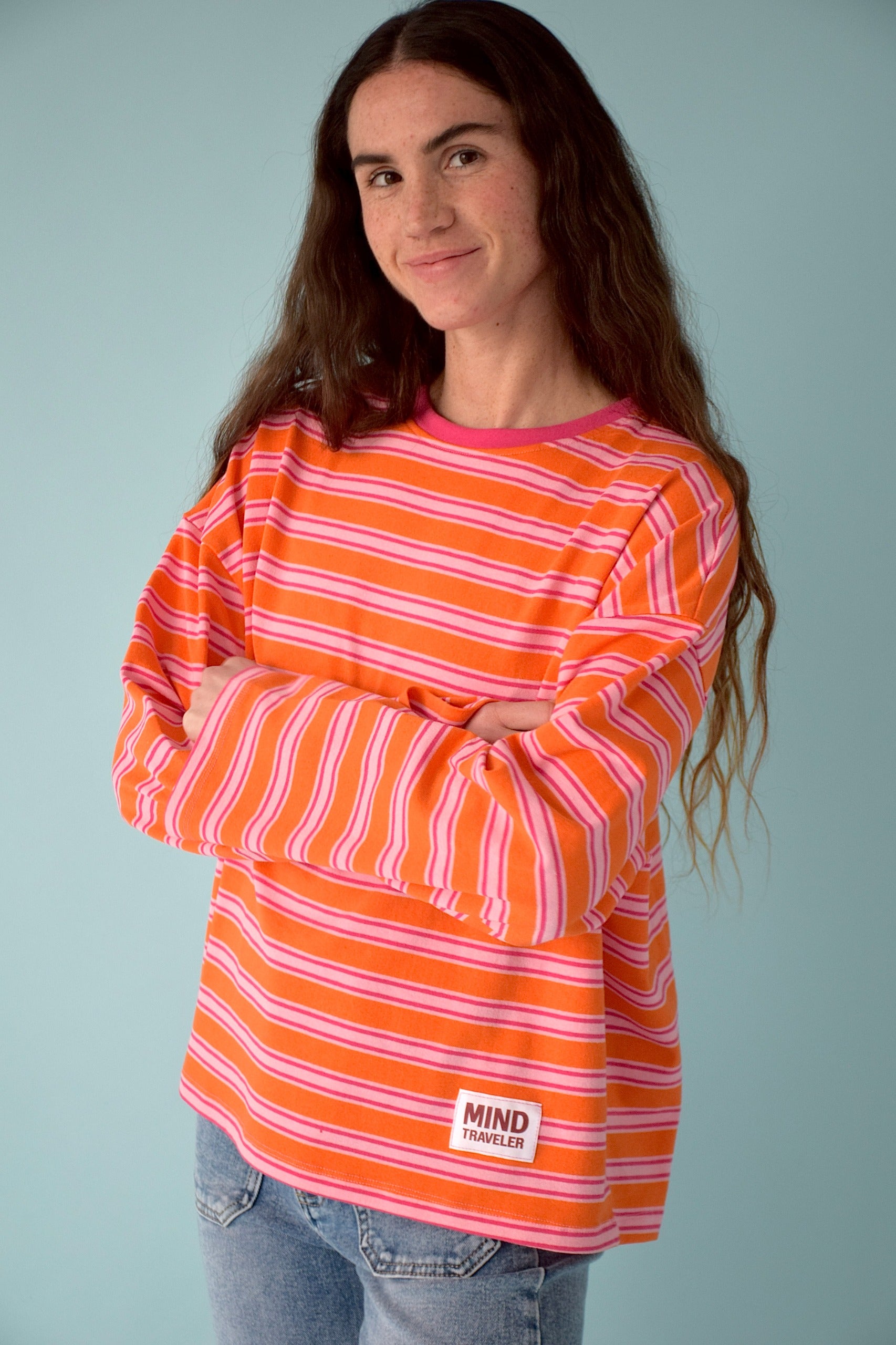 Pipa Orange and Fuchsia T-shirt
