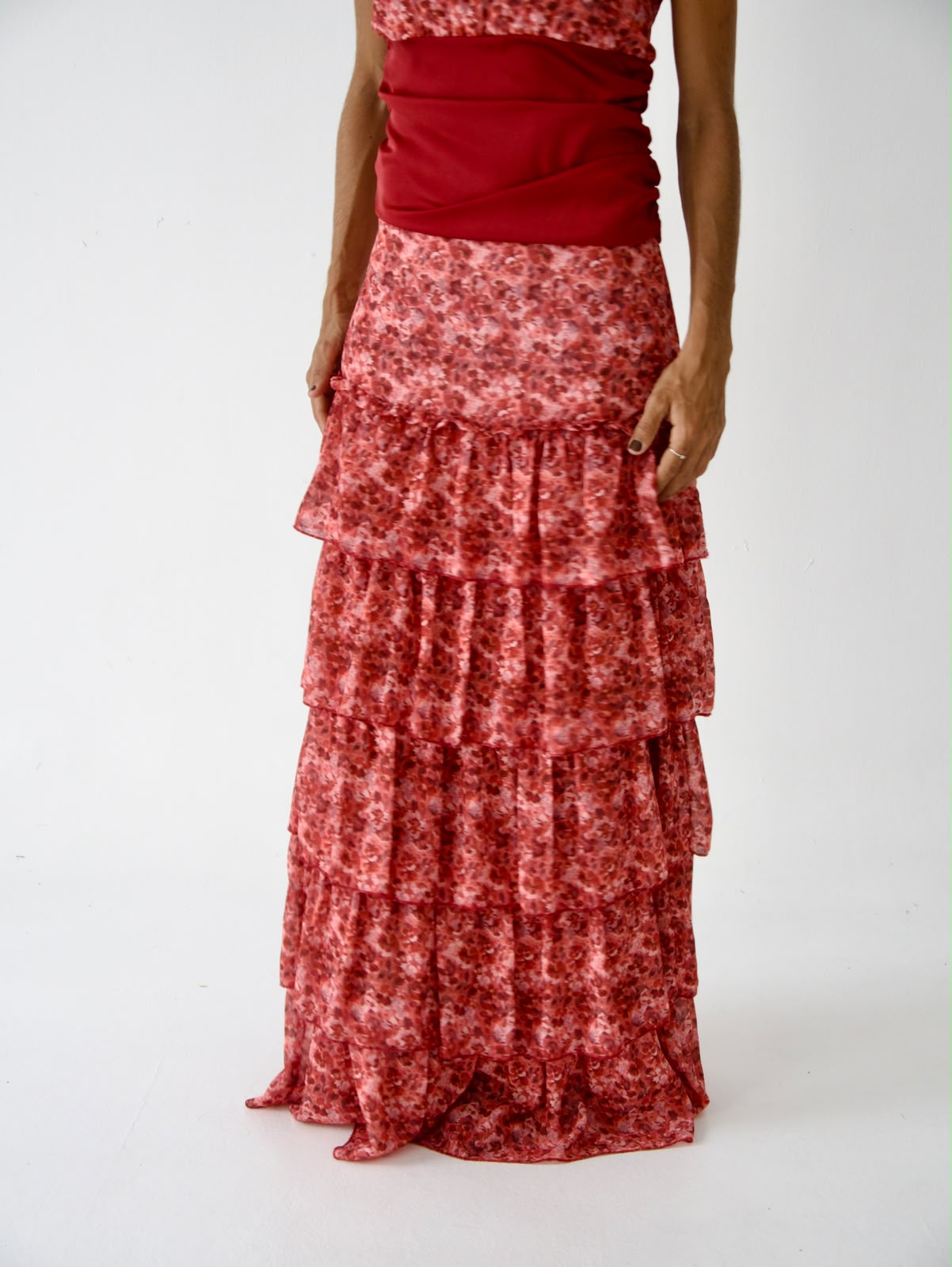 Falda Azahar Rosa