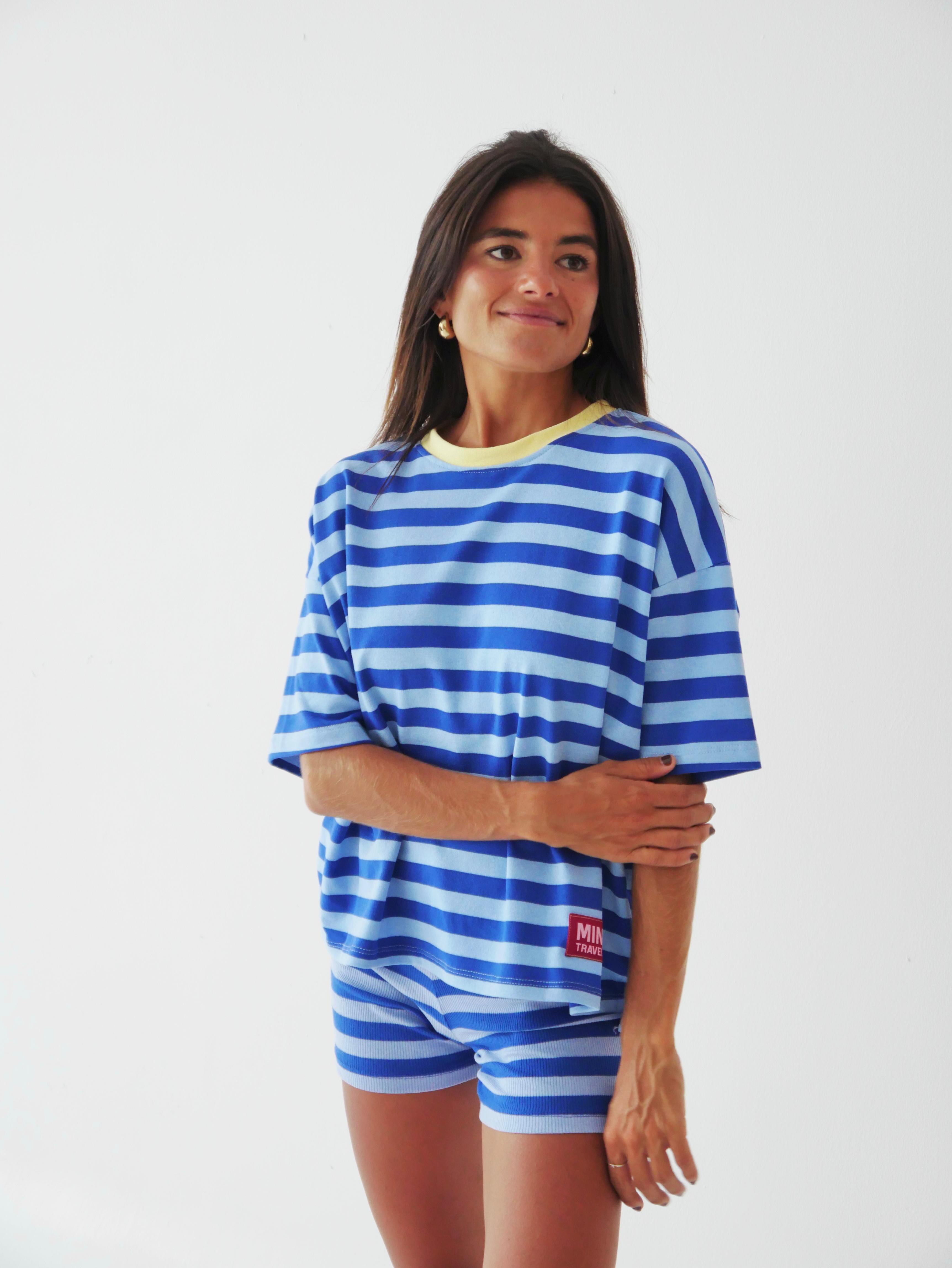 Camiseta Nunu Celeste y Azul