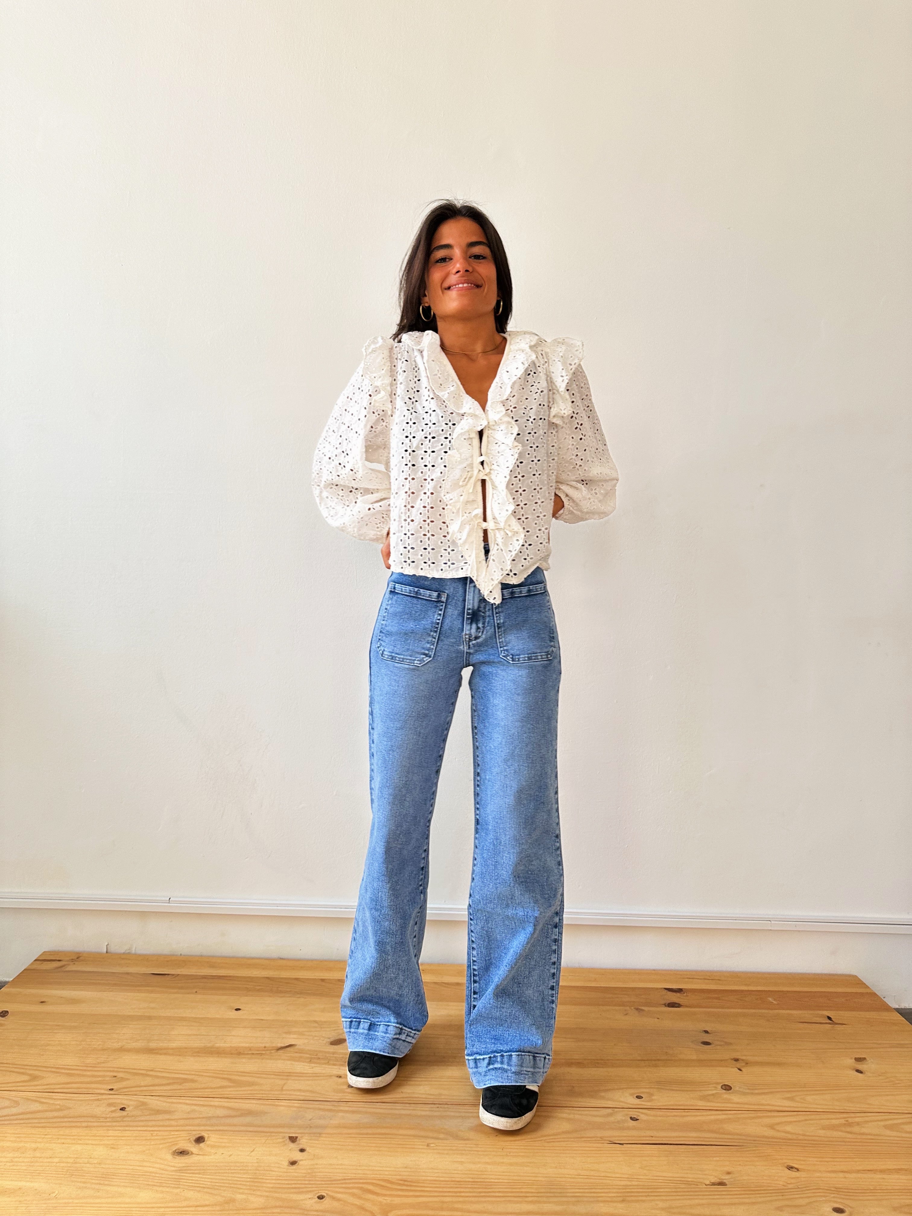 Charlotte White Blouse
