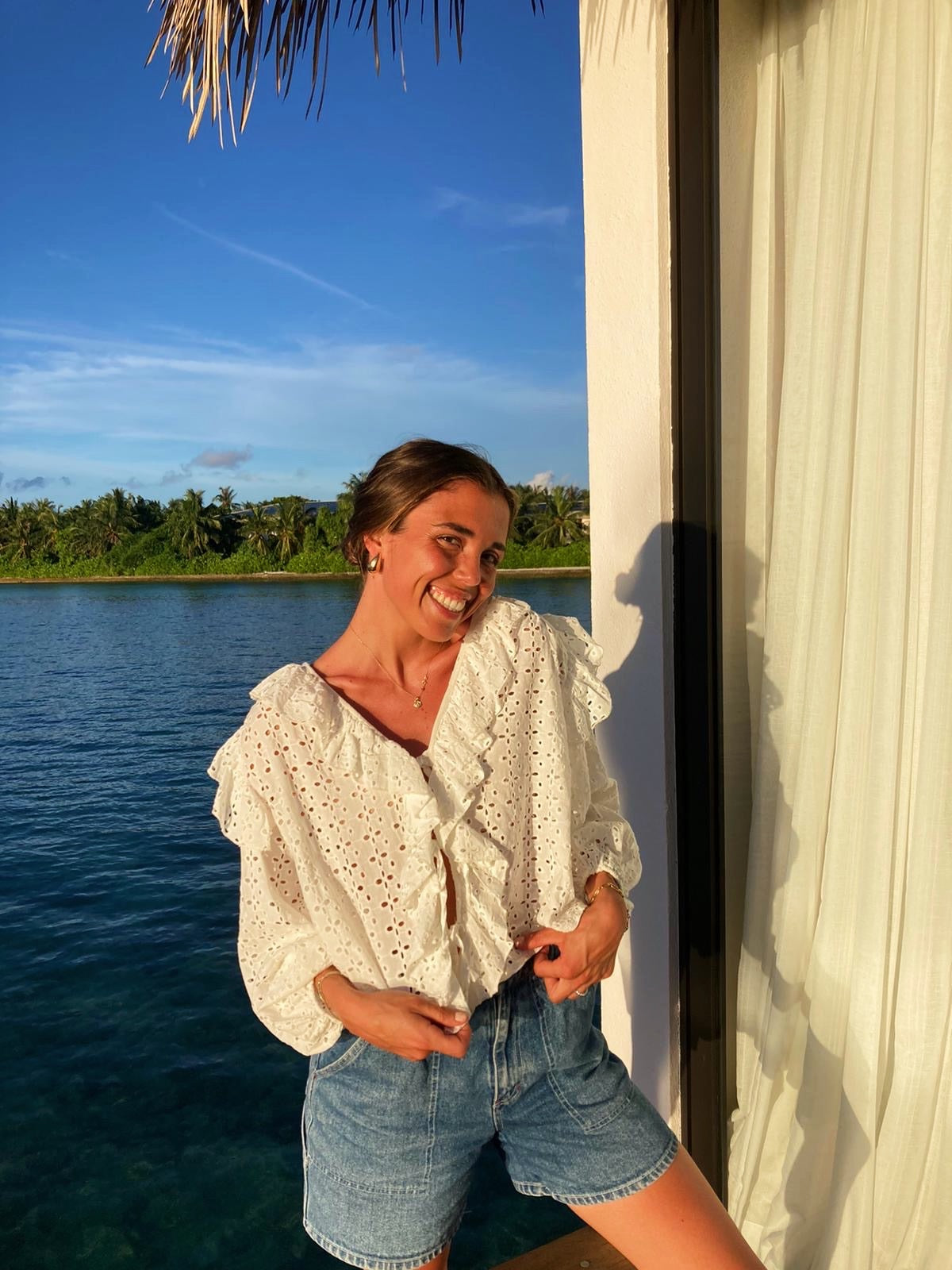 Charlotte White Blouse