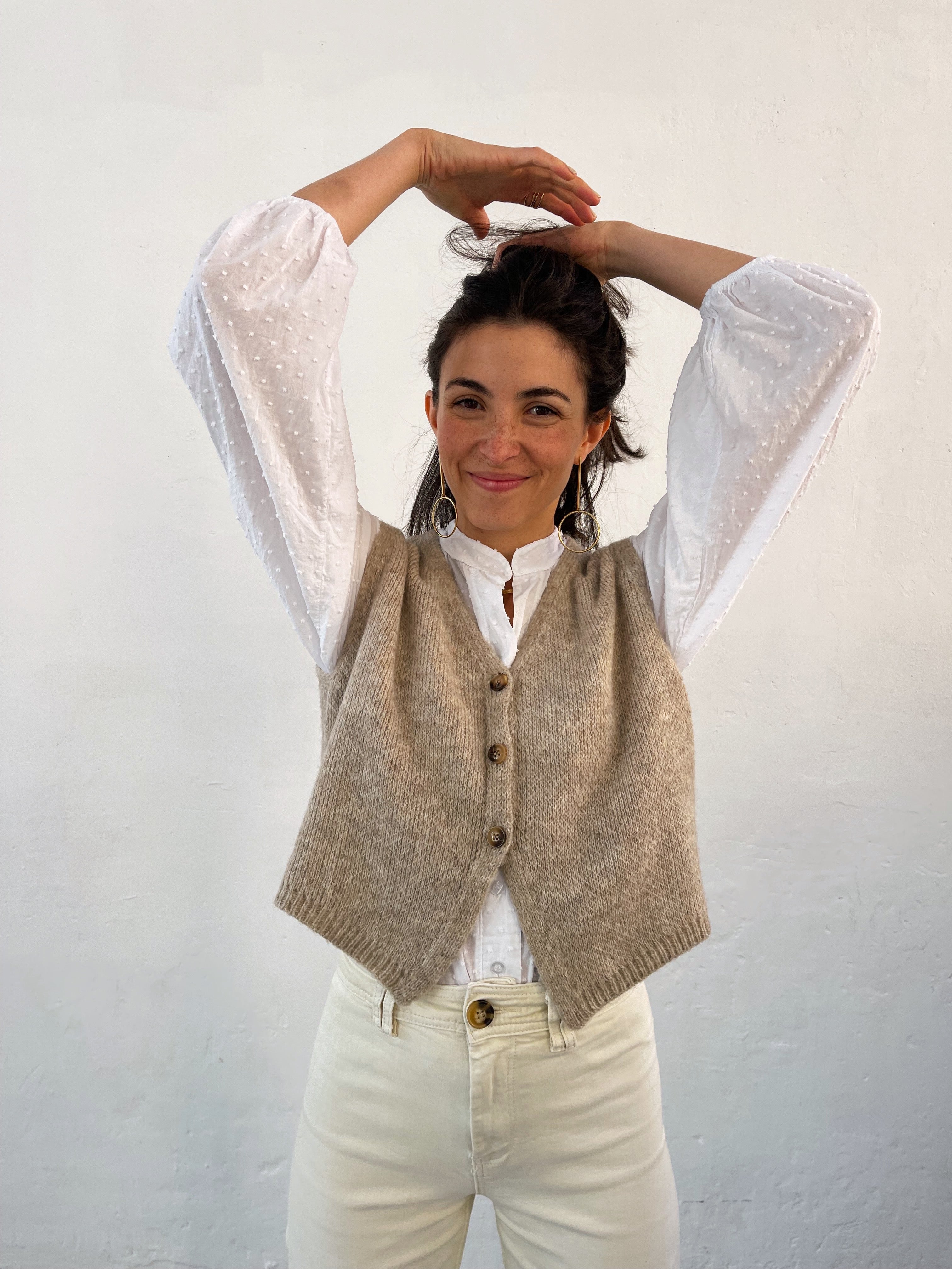 Chaleco Rous Beige