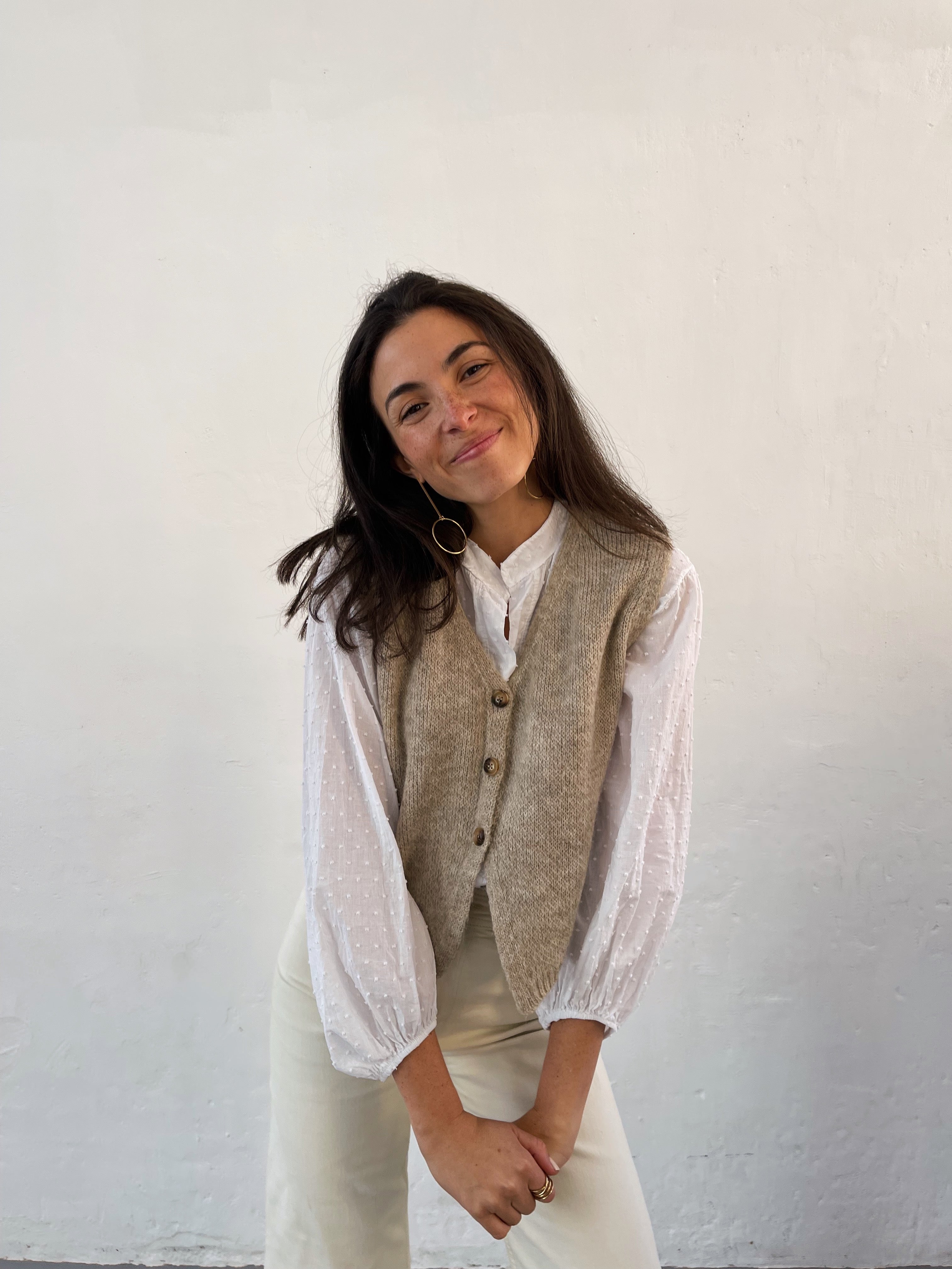 Chaleco Rous Beige