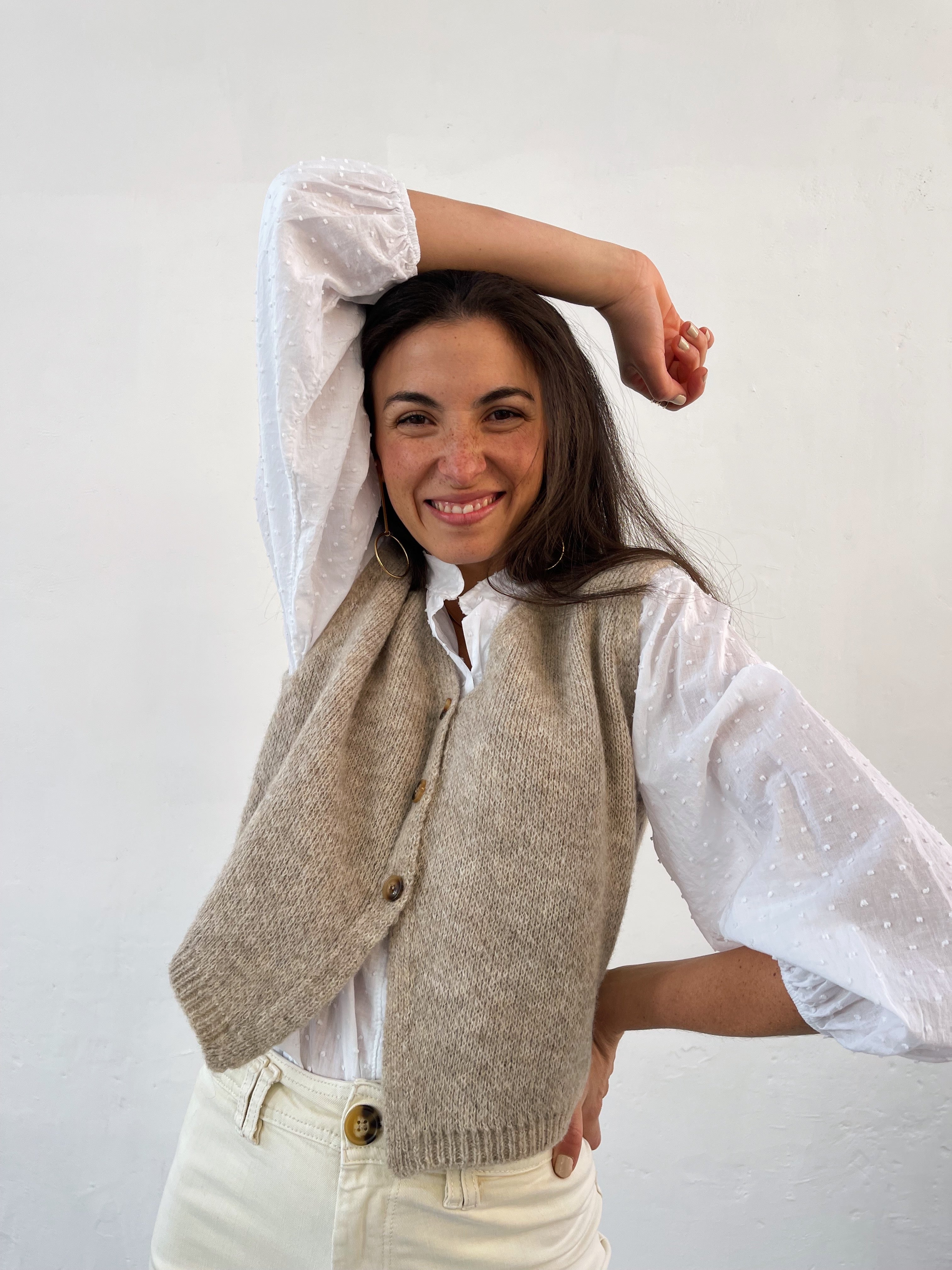 Chaleco Rous Beige