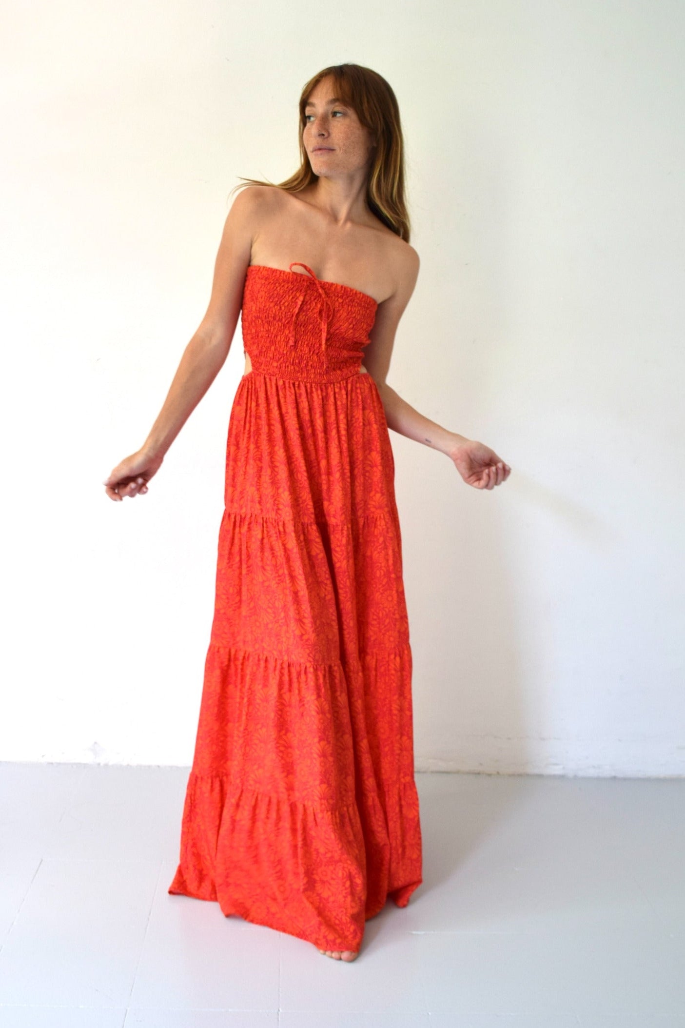 Vestido Casiopea Naranja