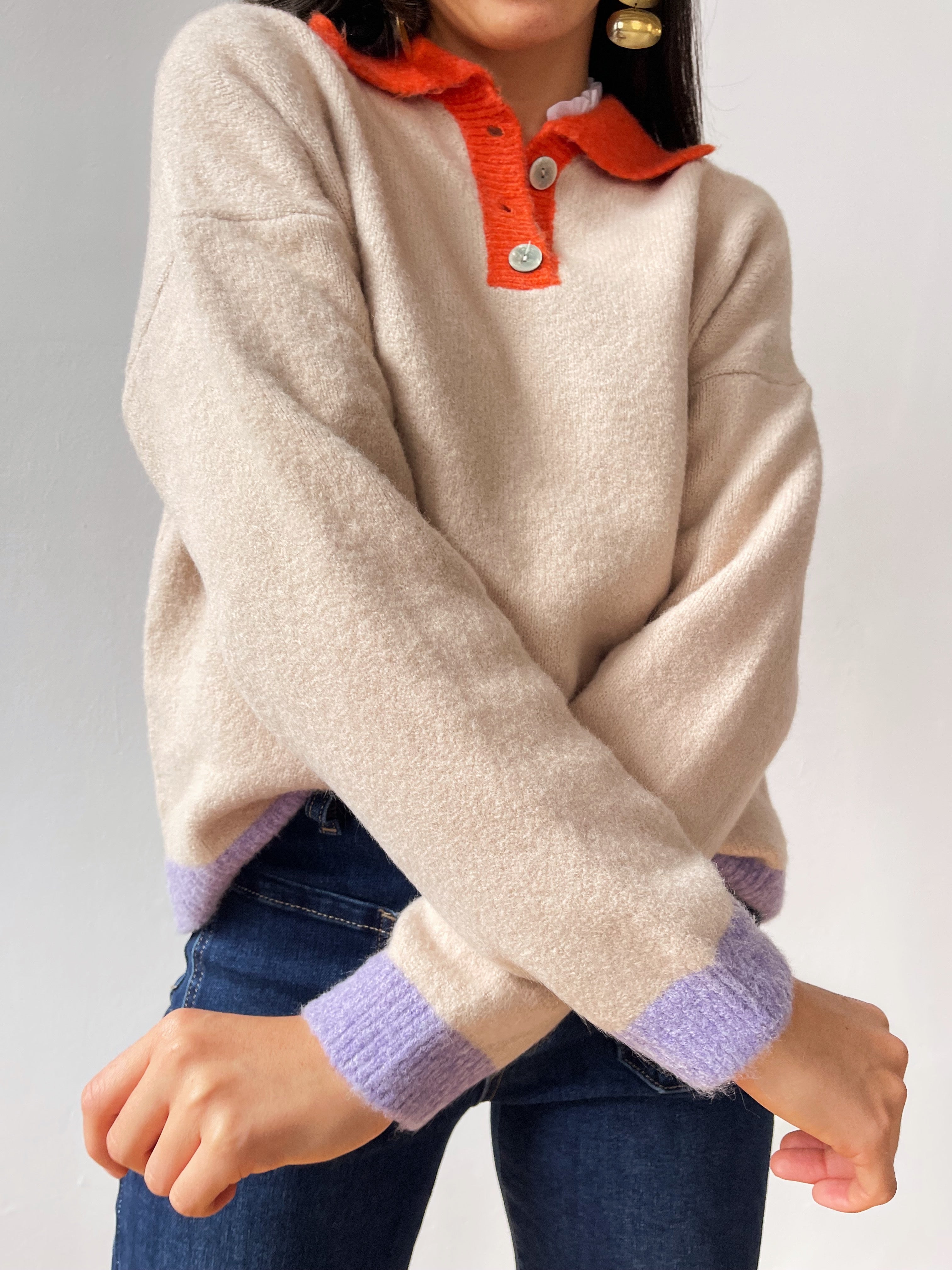 Sienna Beige Sweater