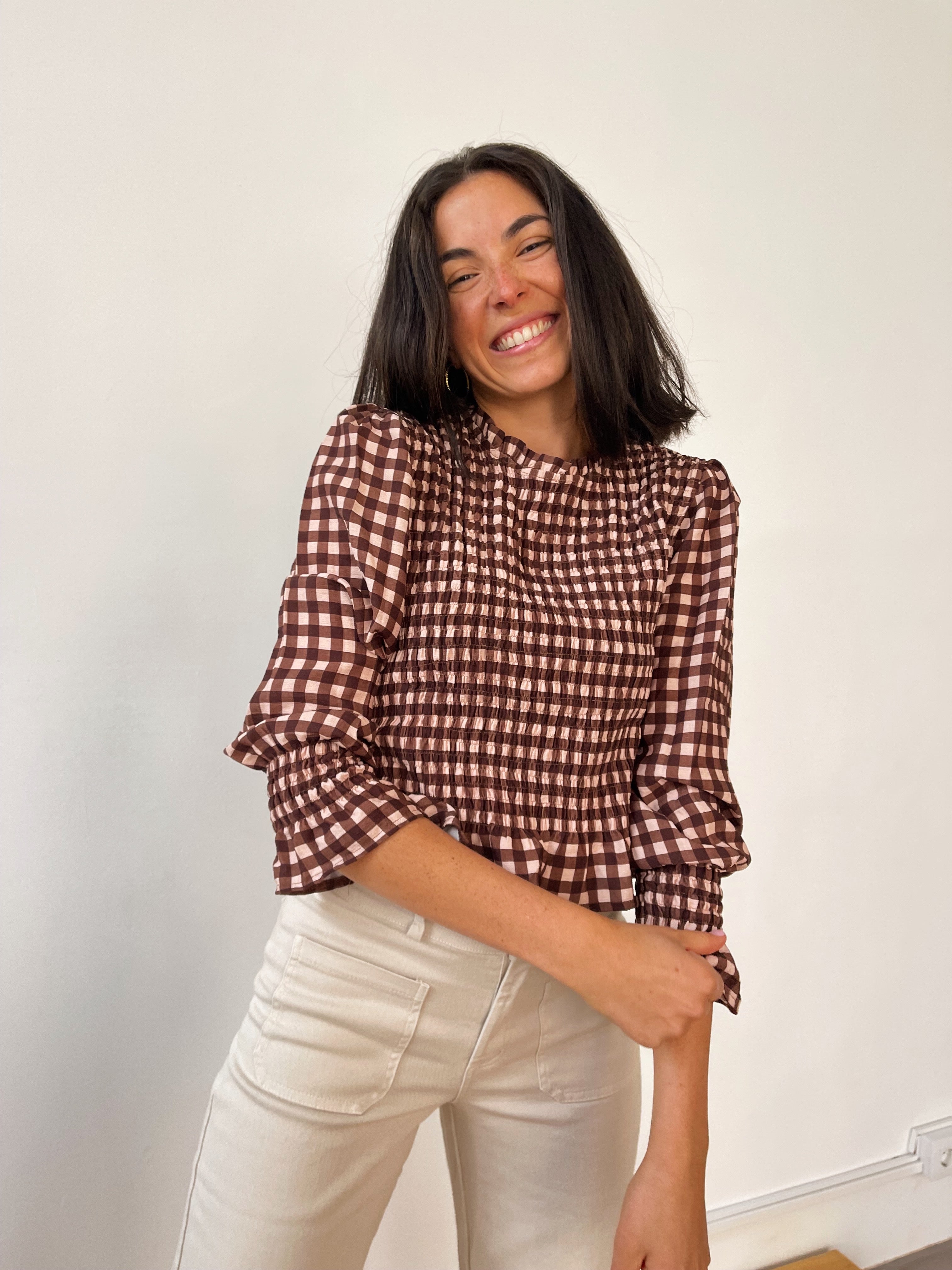 Brown Chia Blouse