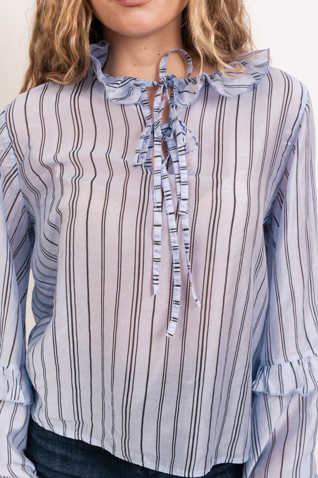 Alicia Blue Blouse