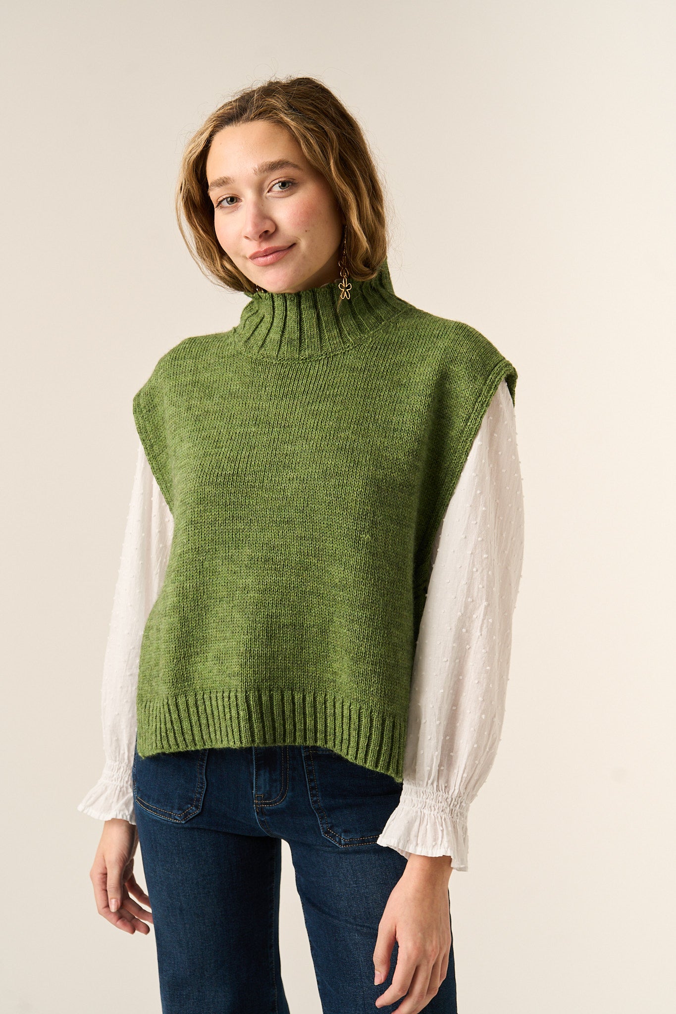 Juliet Green Vest