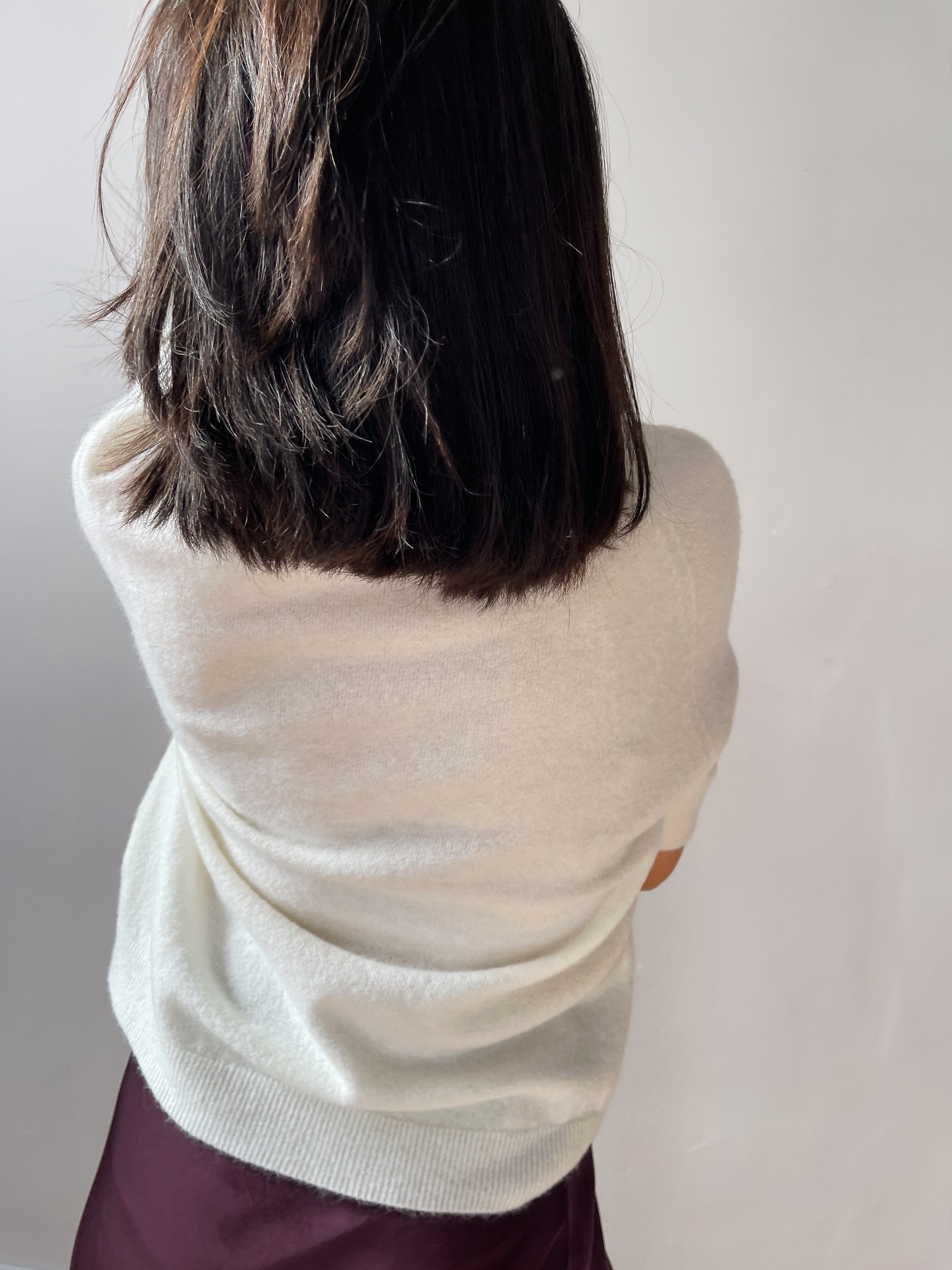 Beige Knit T-shirt