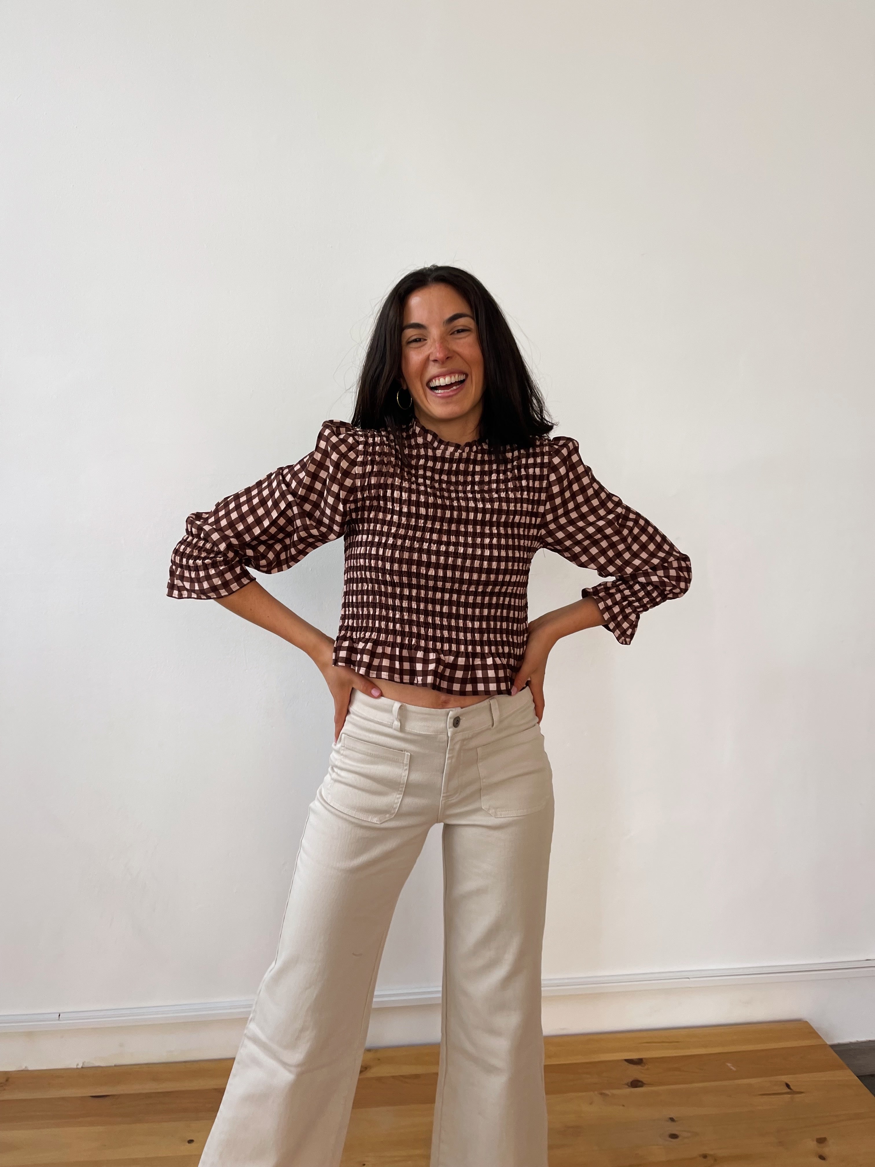 Brown Chia Blouse