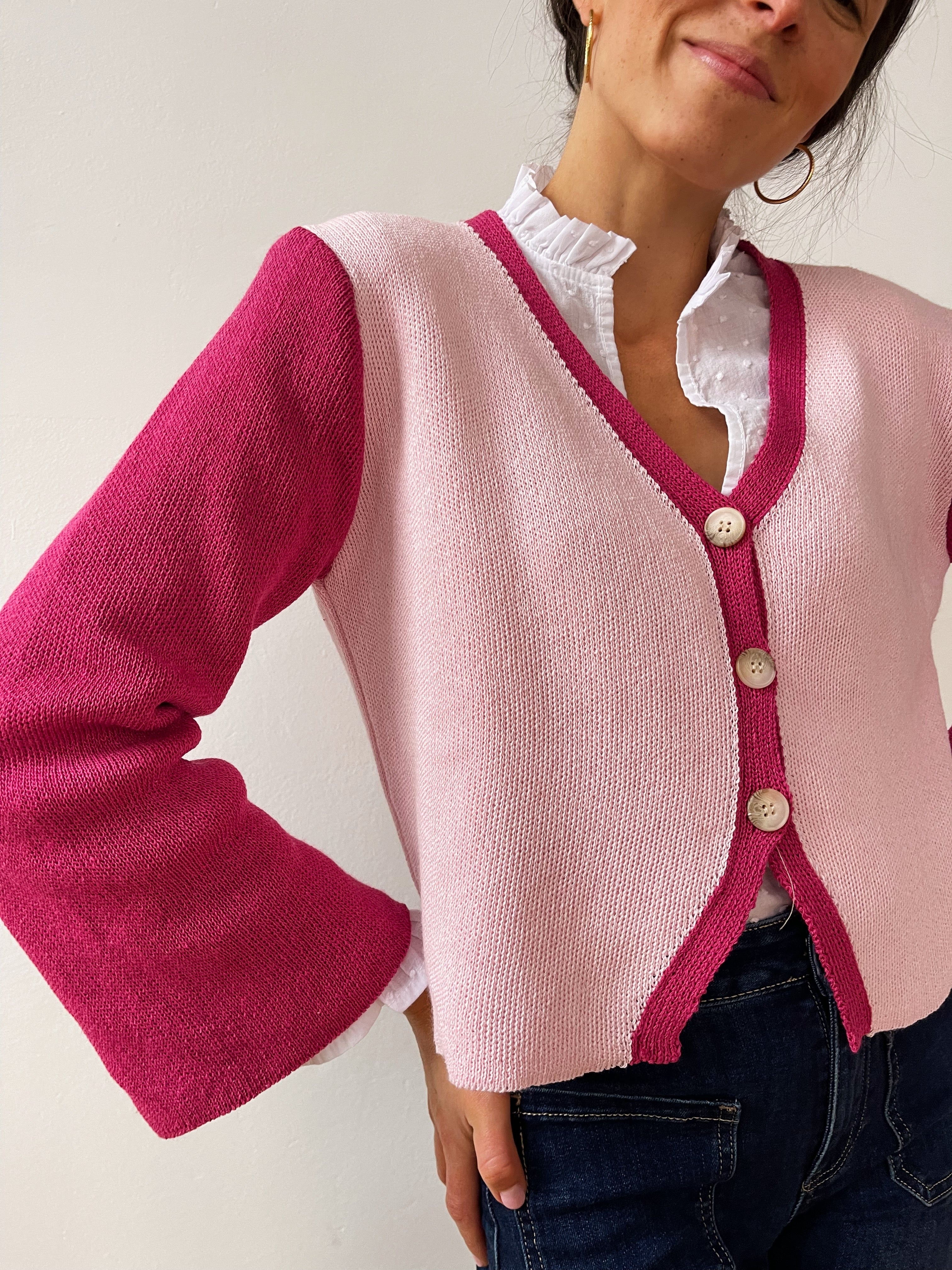 Rous Pink Cardigan