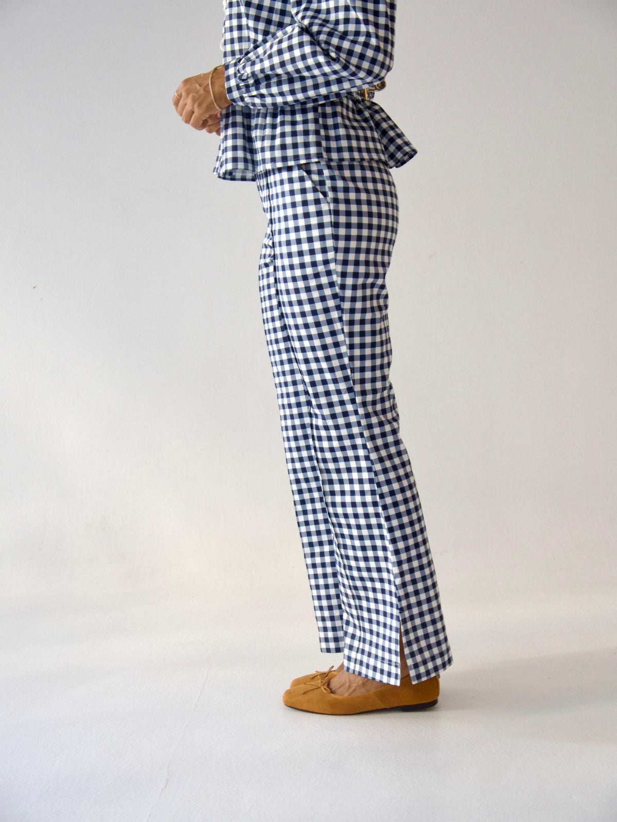 Pantalón Rome Vichy Azul