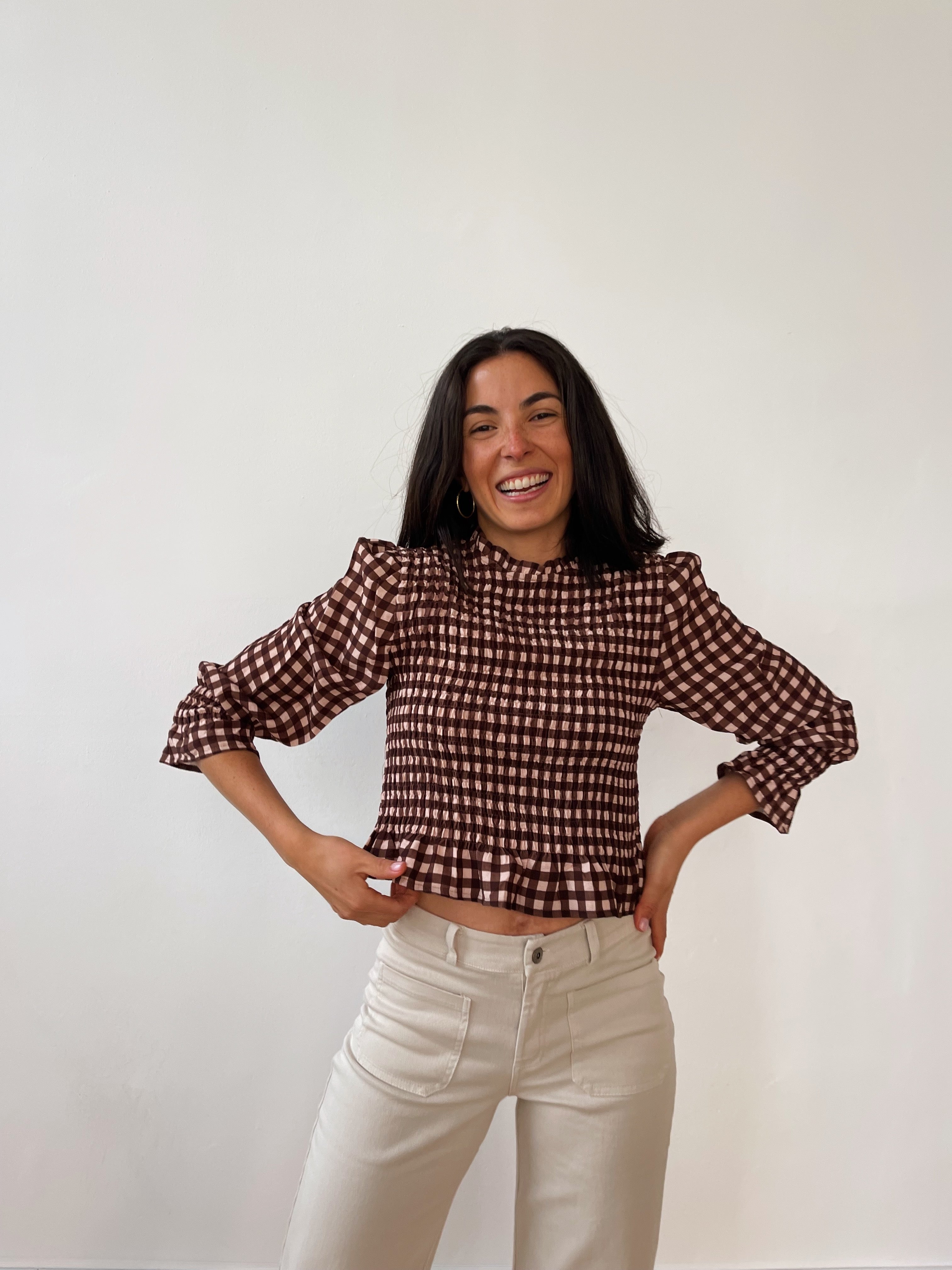 Brown Chia Blouse