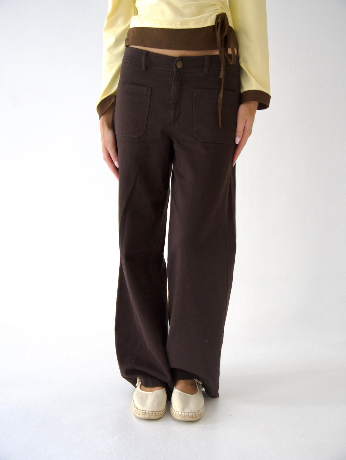Jeans Valeria Marrón Chocolate