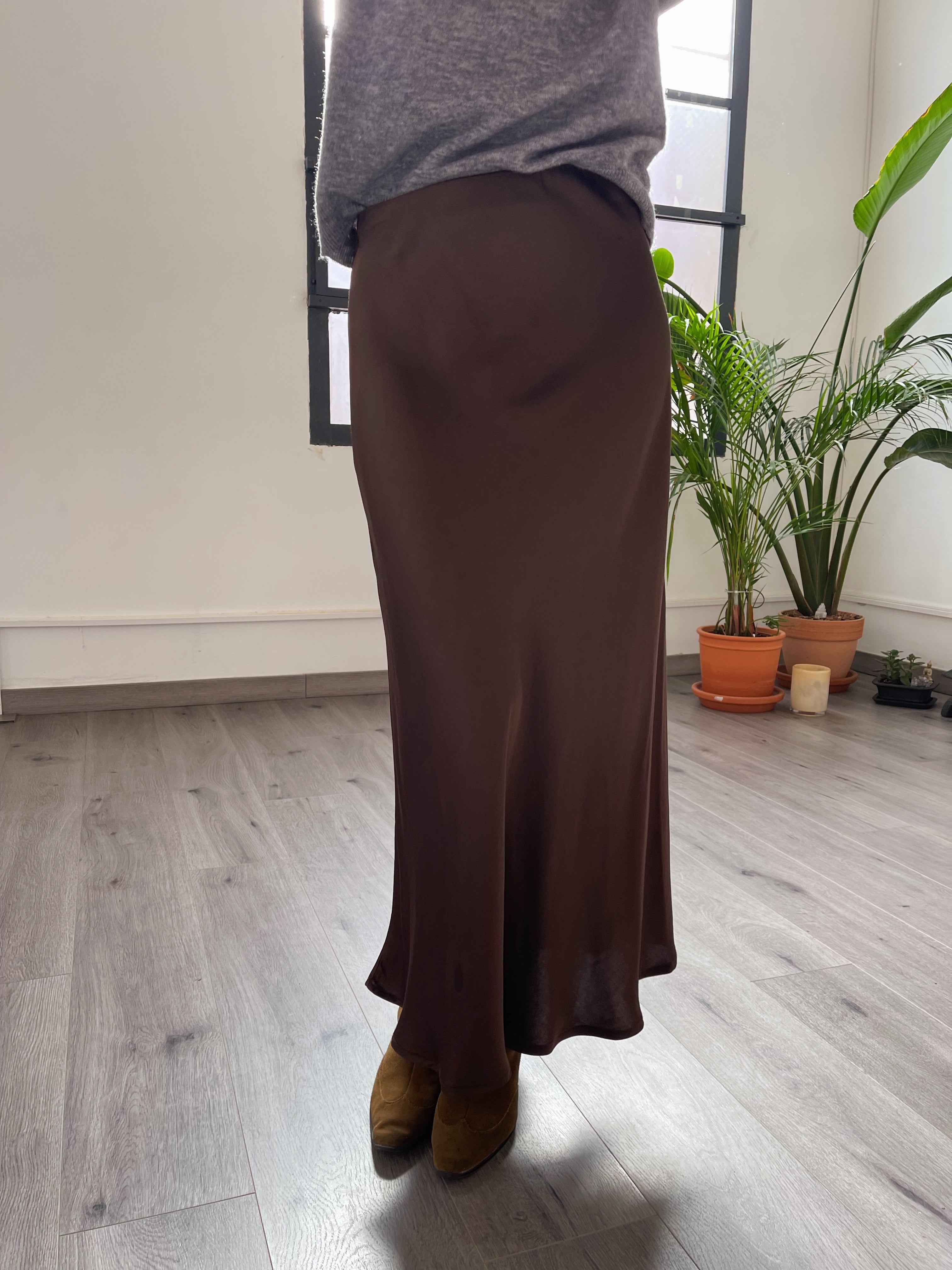 Tania Brown Skirt