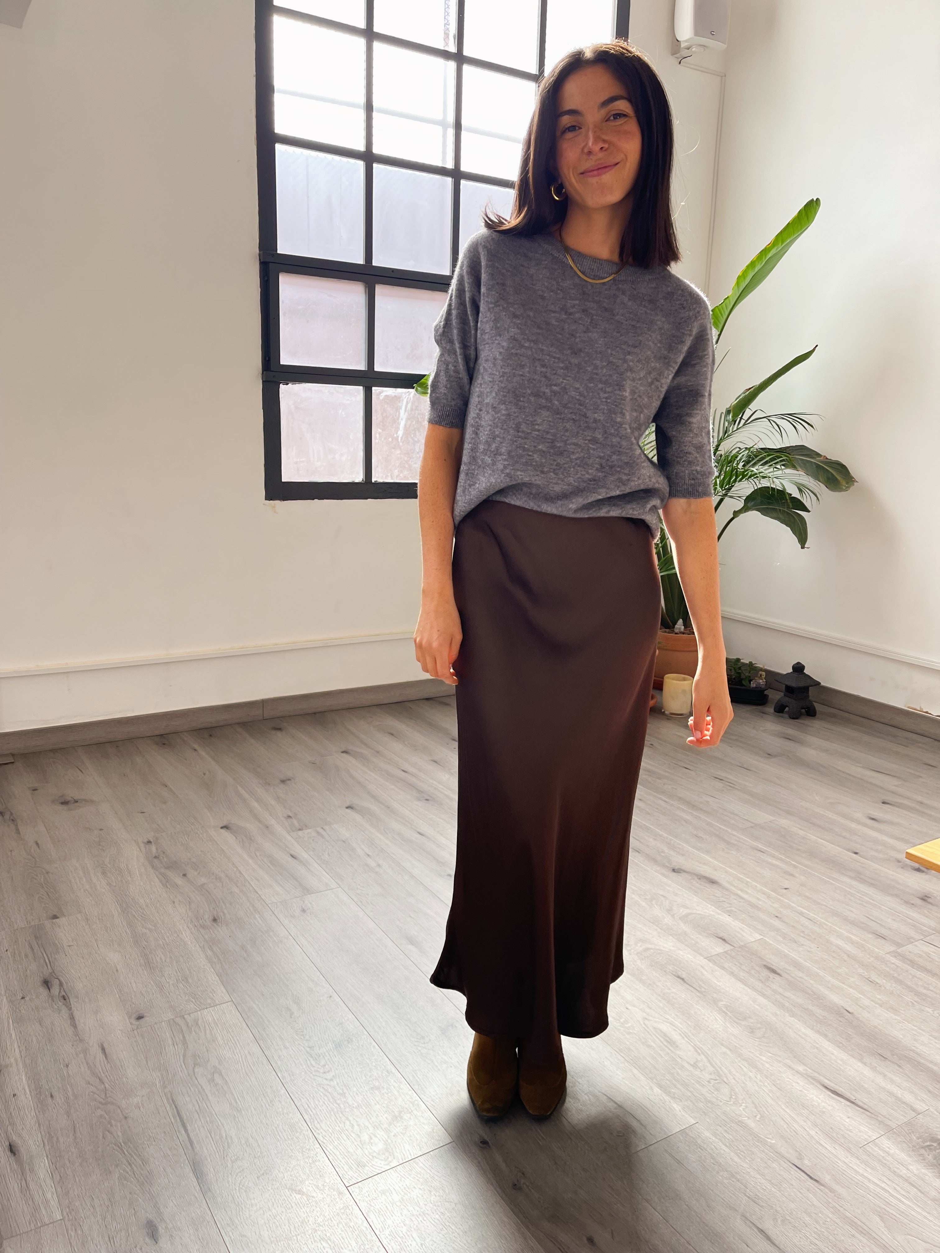 Tania Brown Skirt