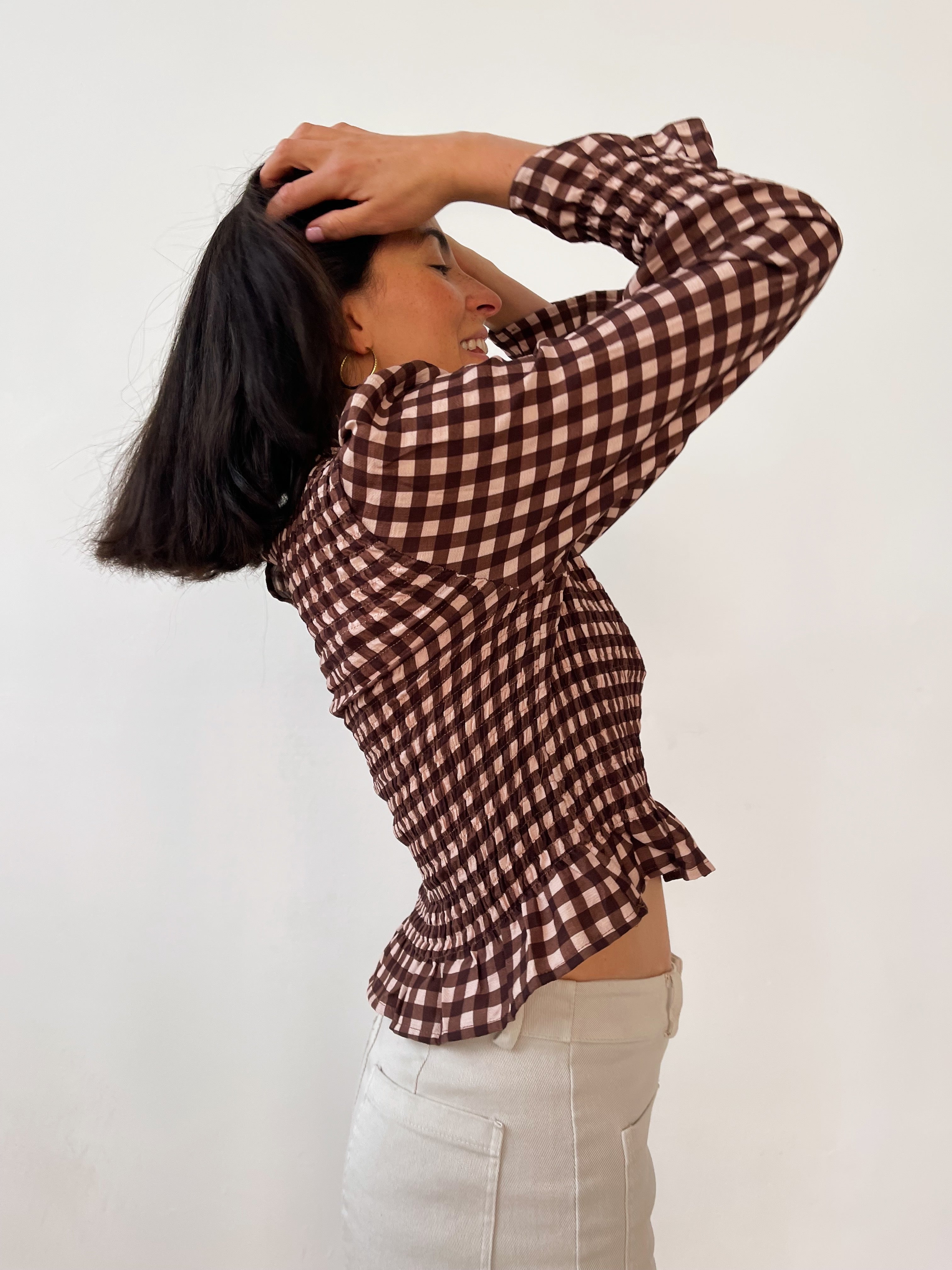 Brown Chia Blouse