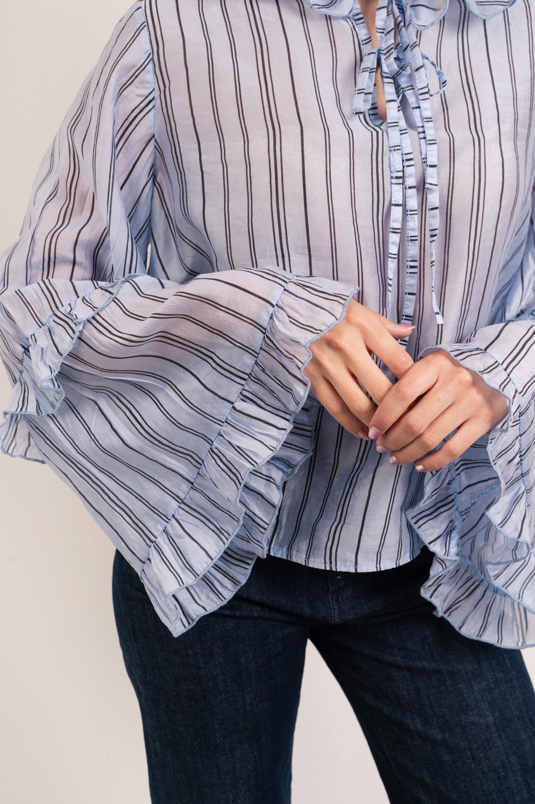 Alicia Blue Blouse