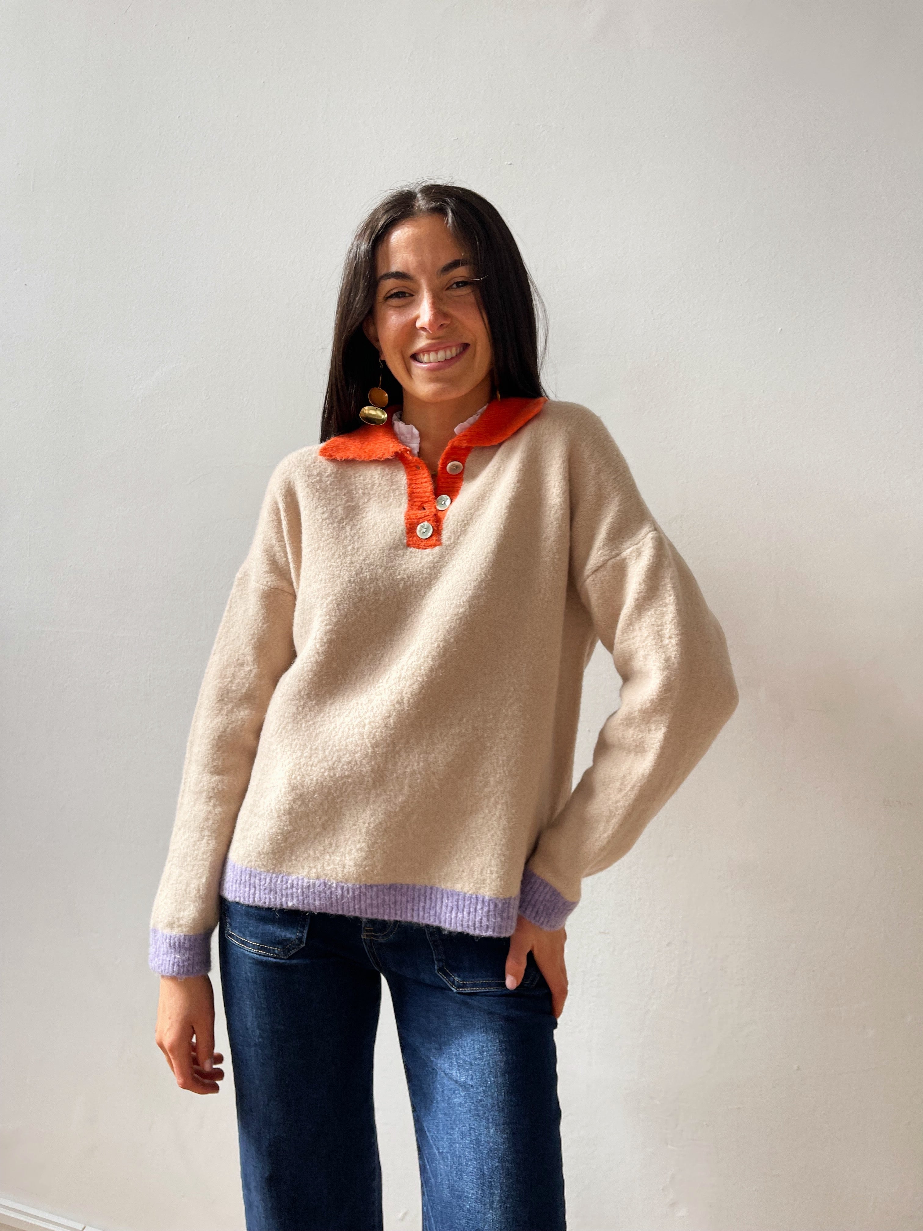 Sienna Beige Sweater