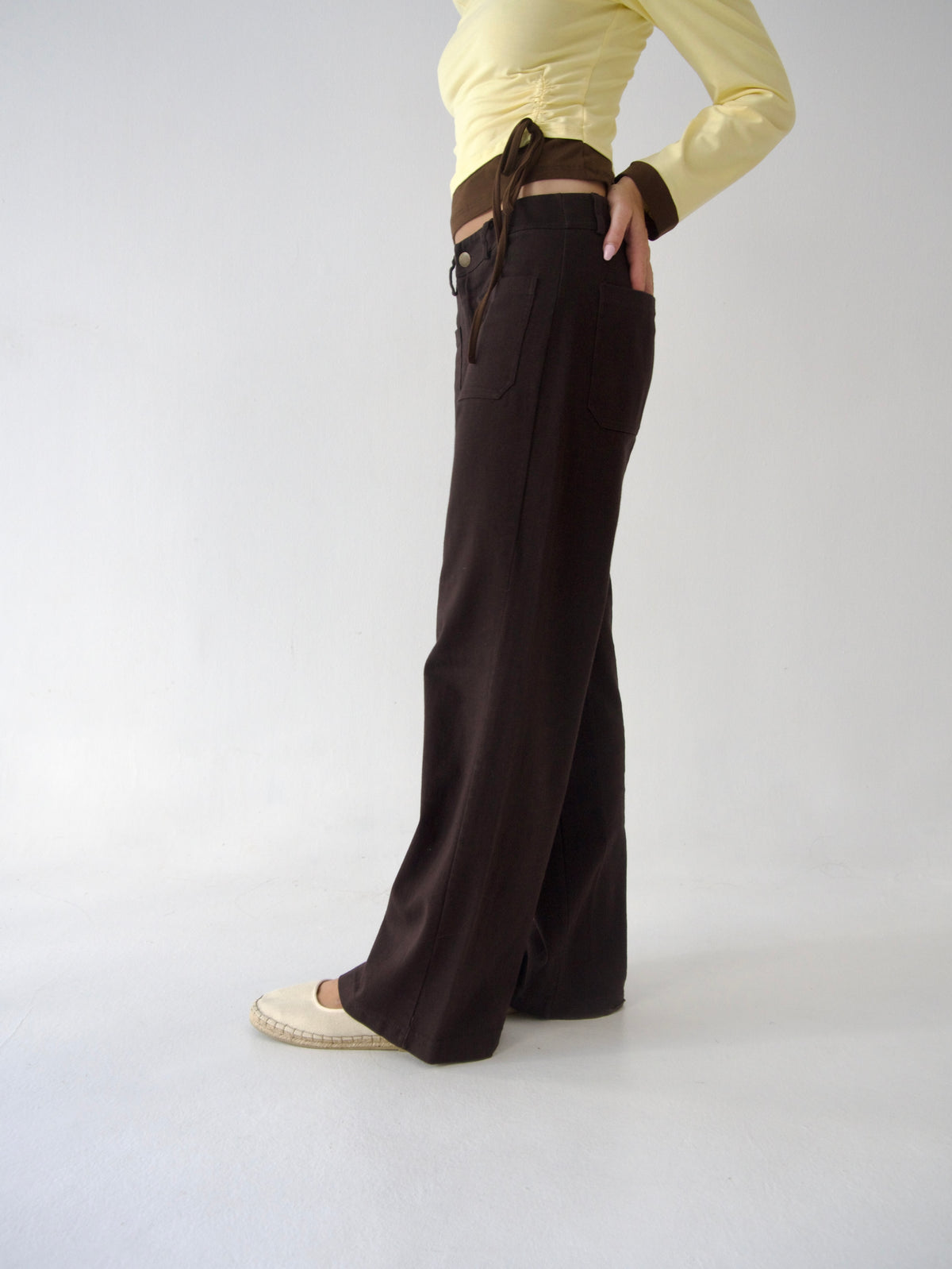 Jeans Valeria Marrón Chocolate
