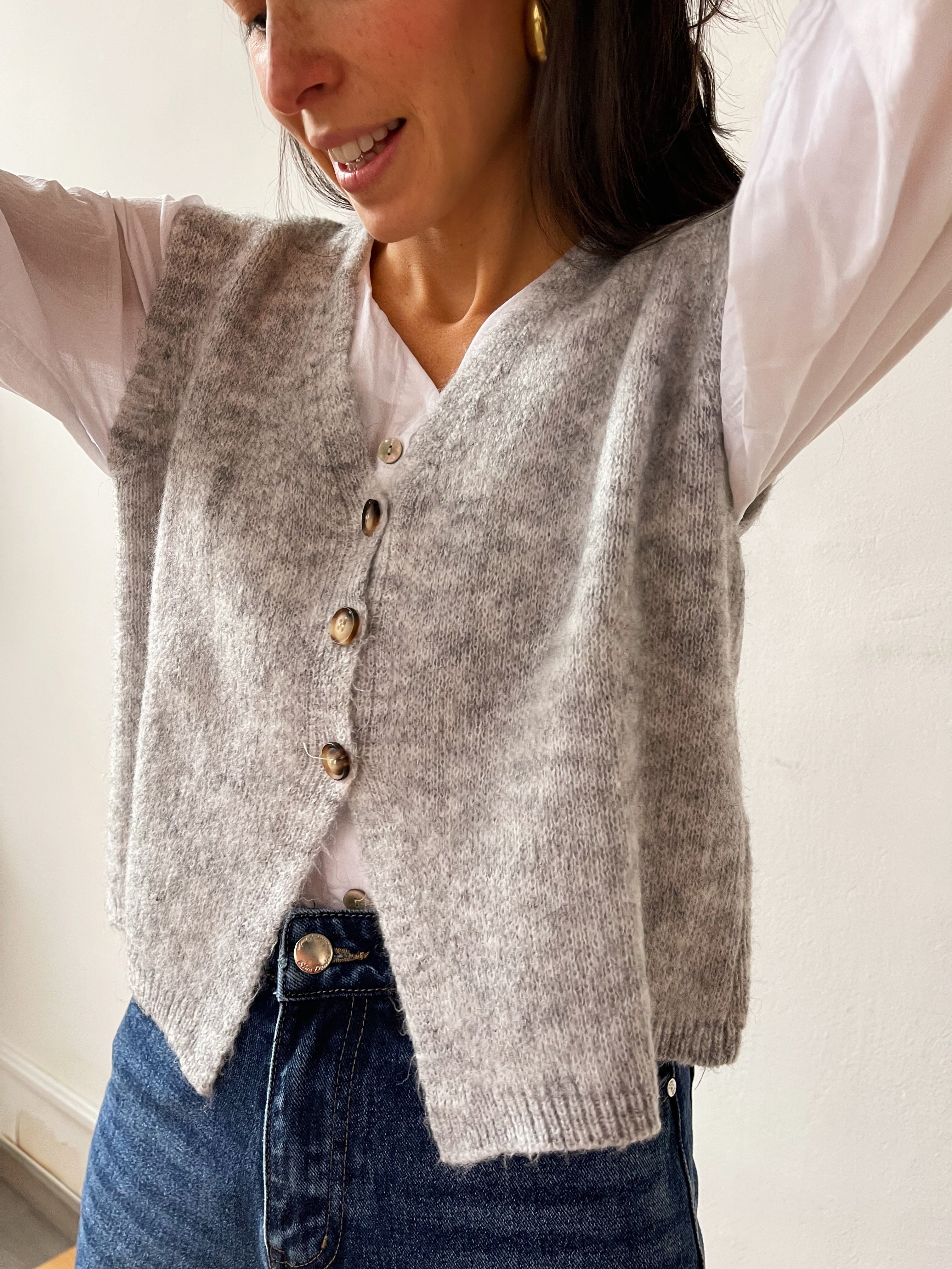 Rous Grey Vest