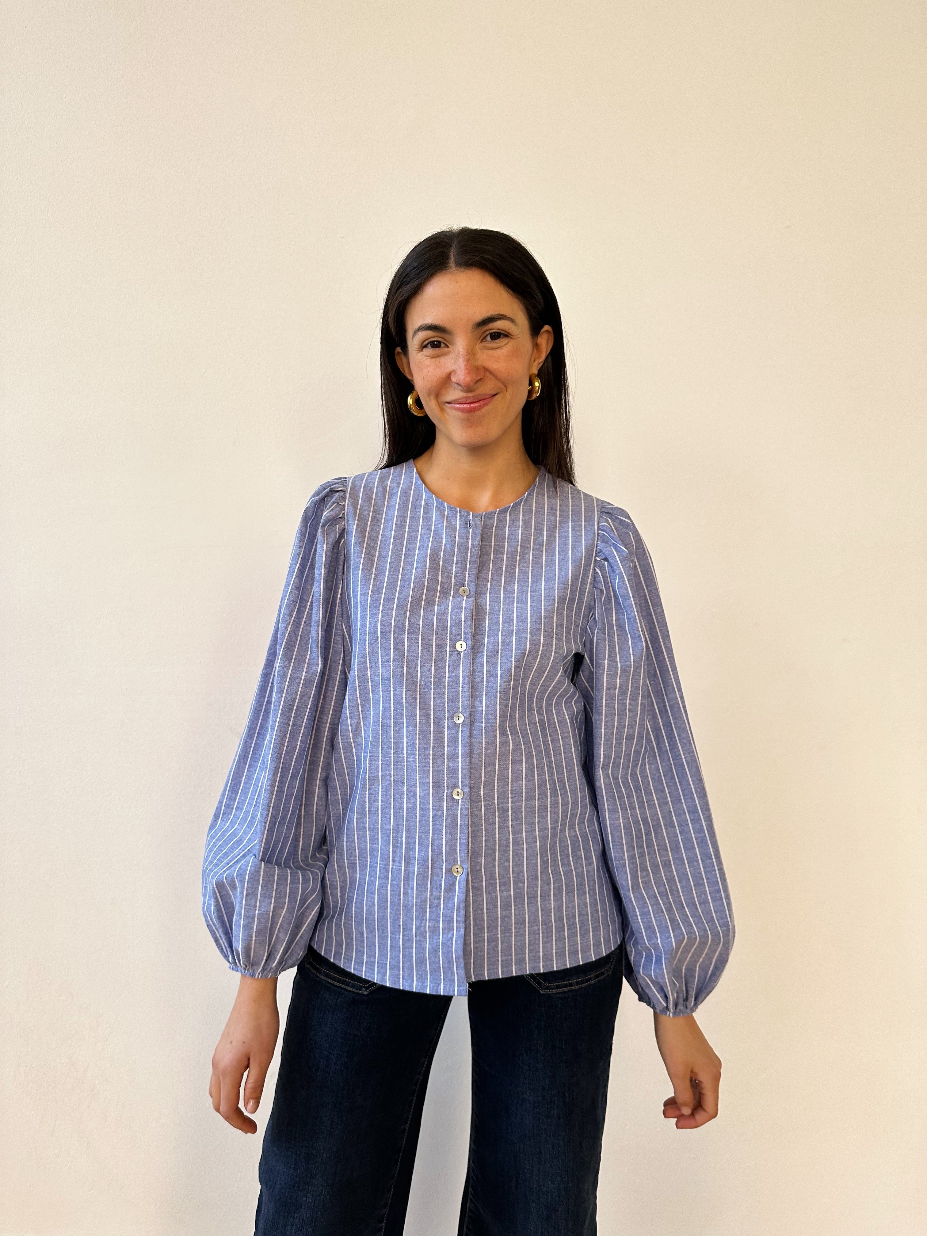 Bella Blue Blouse