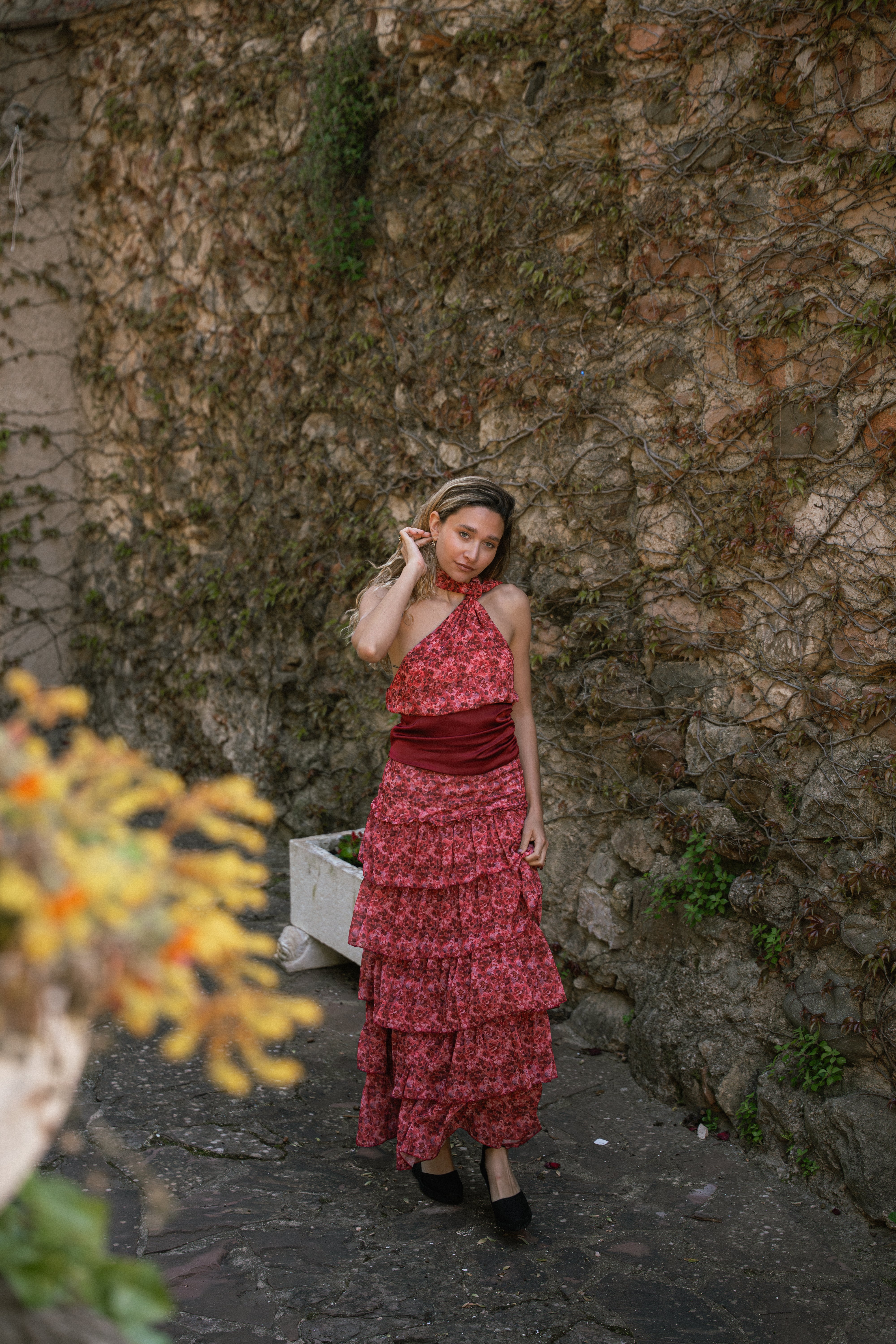 Falda Azahar Rosa