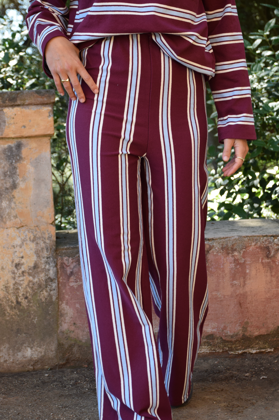 Filipa Burgundy Pants