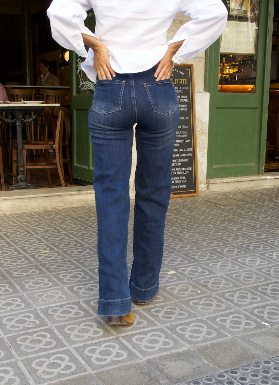 Claudia Navy Jeans