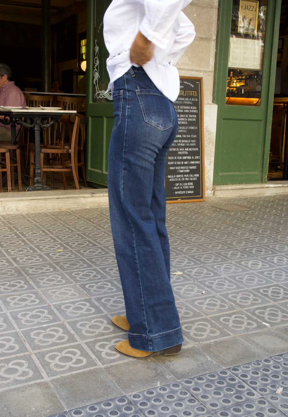 Claudia Navy Jeans