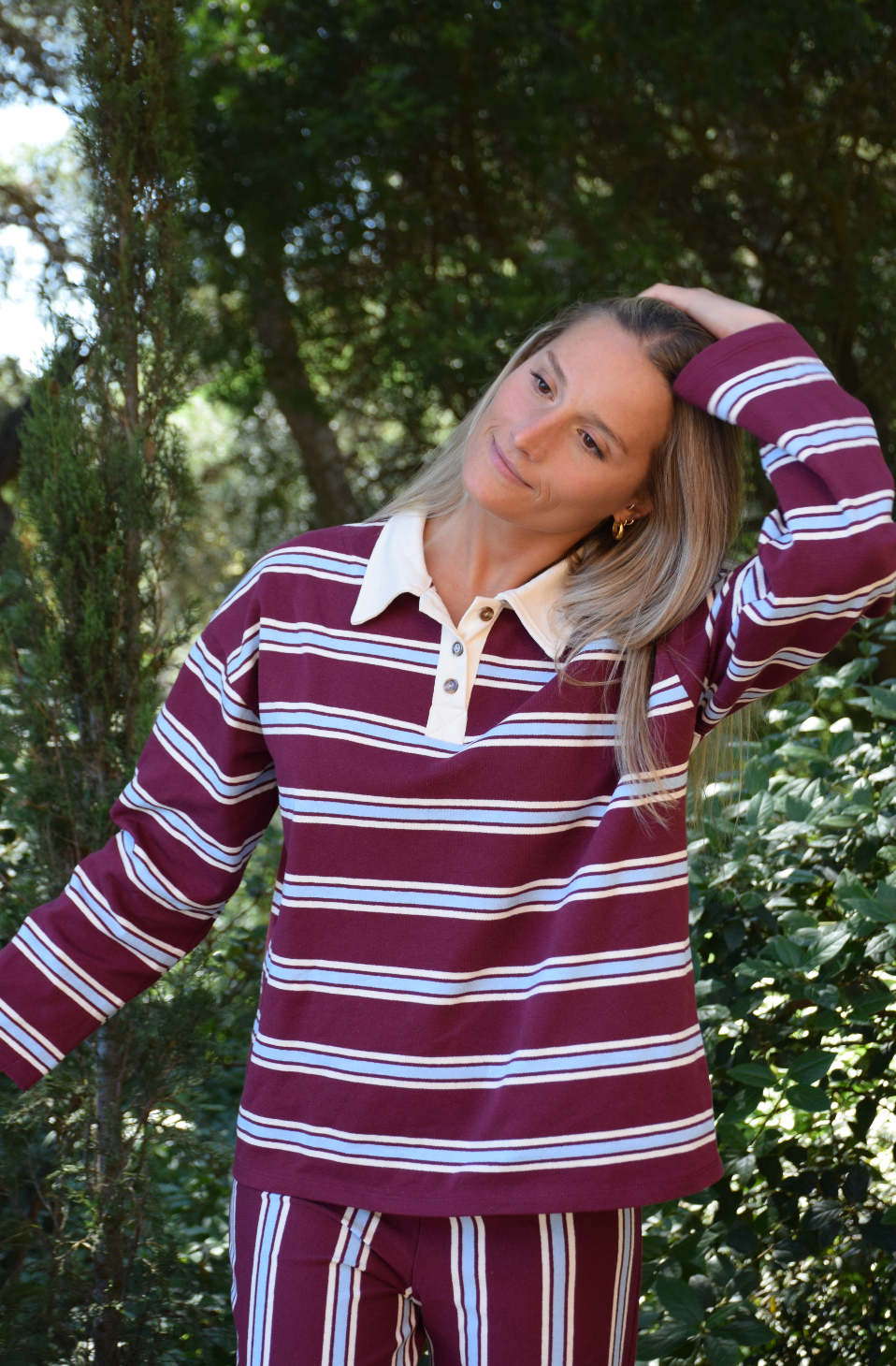 Filipa Burgundy T-shirt