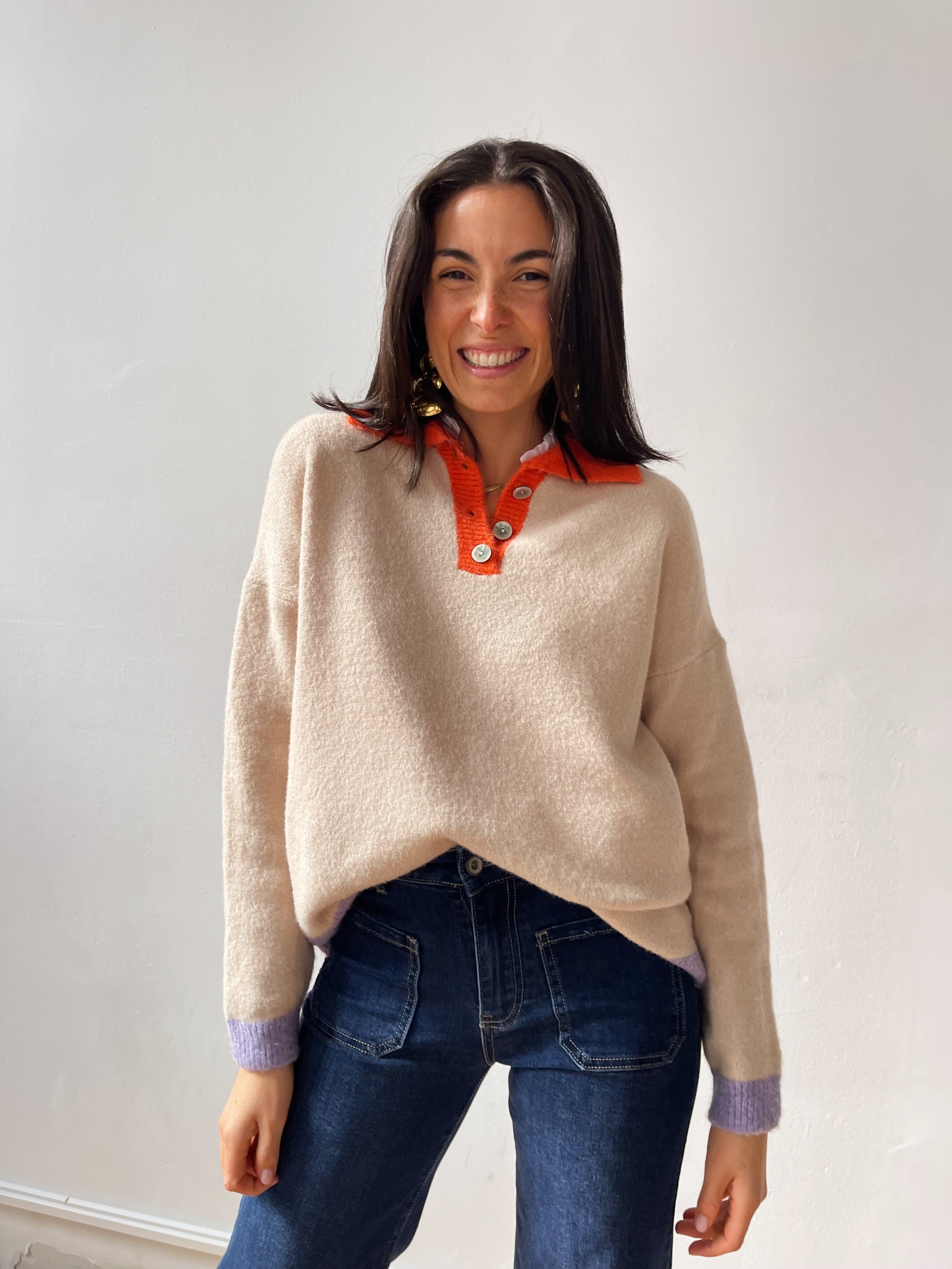 Sienna Beige Sweater