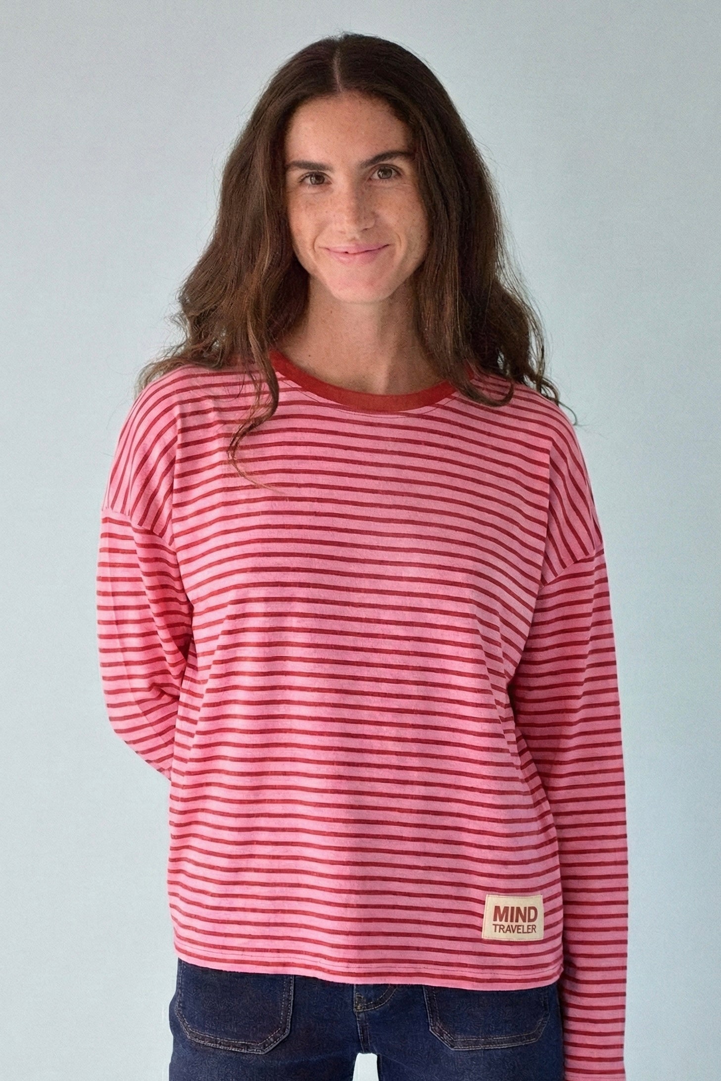 Camiseta Mar Rojo y Rosa