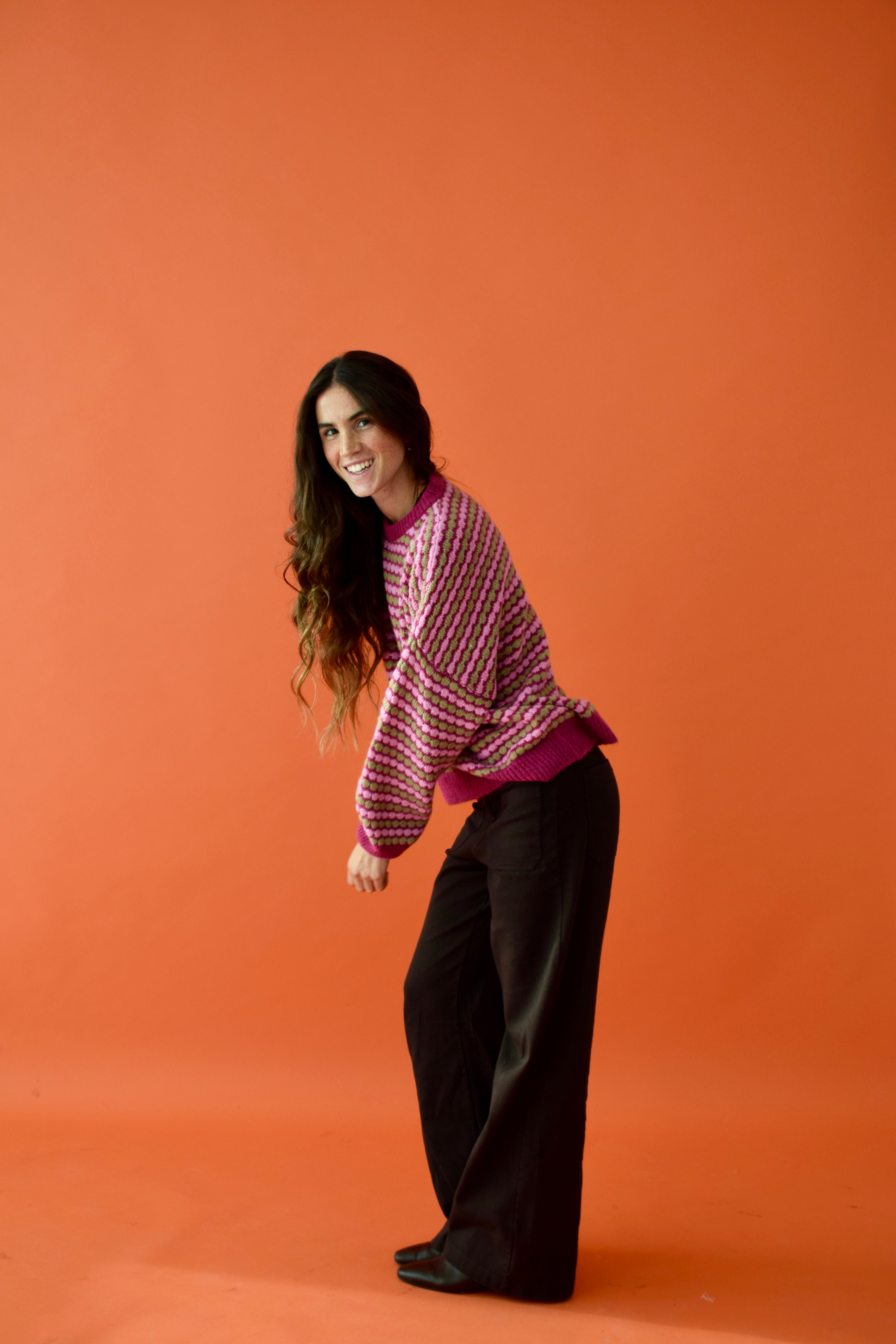 Jersey Cler Rosa y Beige