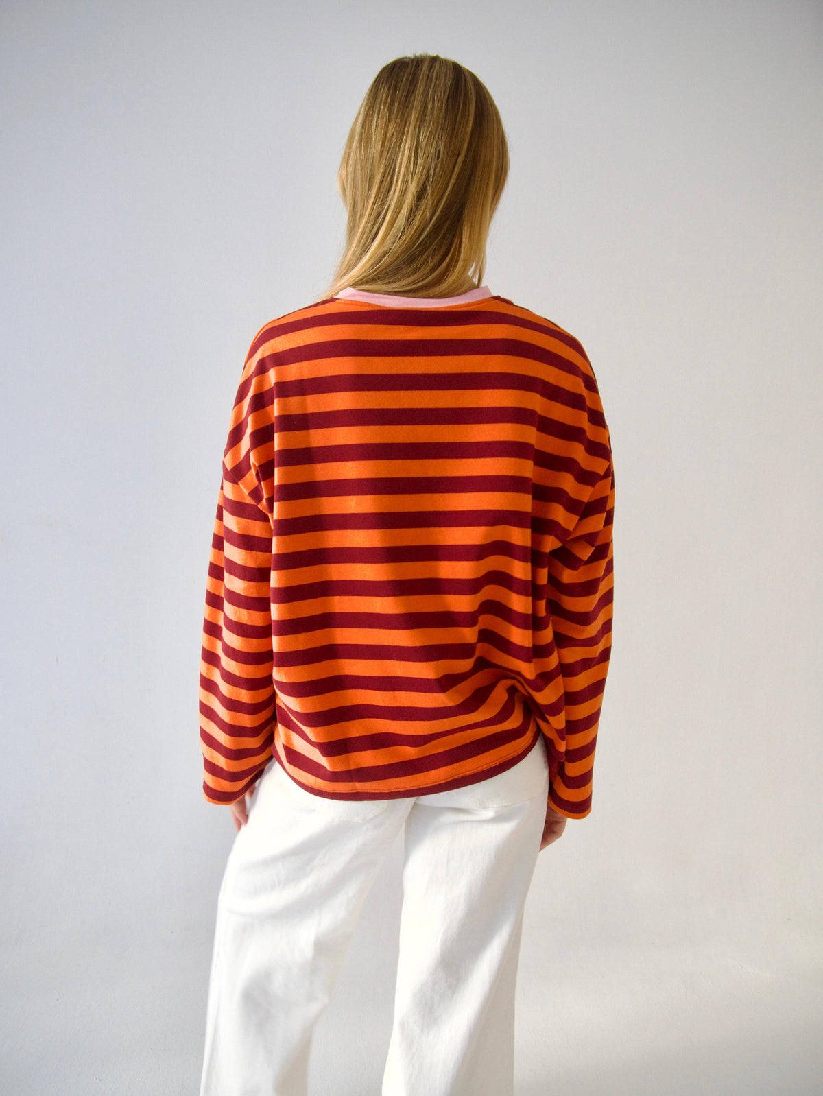 Camiseta Núria Naranja Burgundy