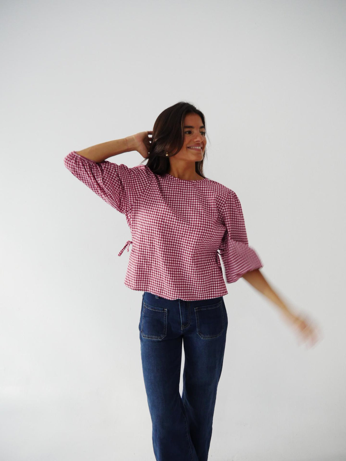 Blusa Mirela Burgundy