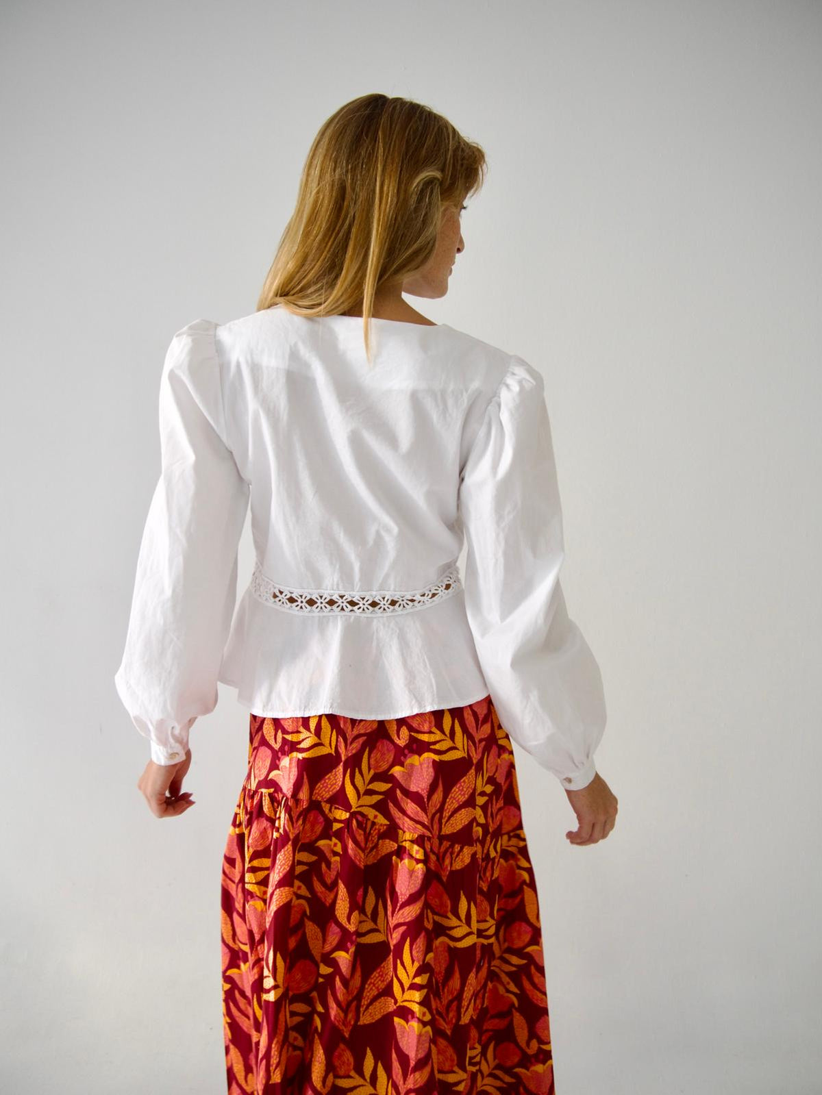 Roma Blouse White