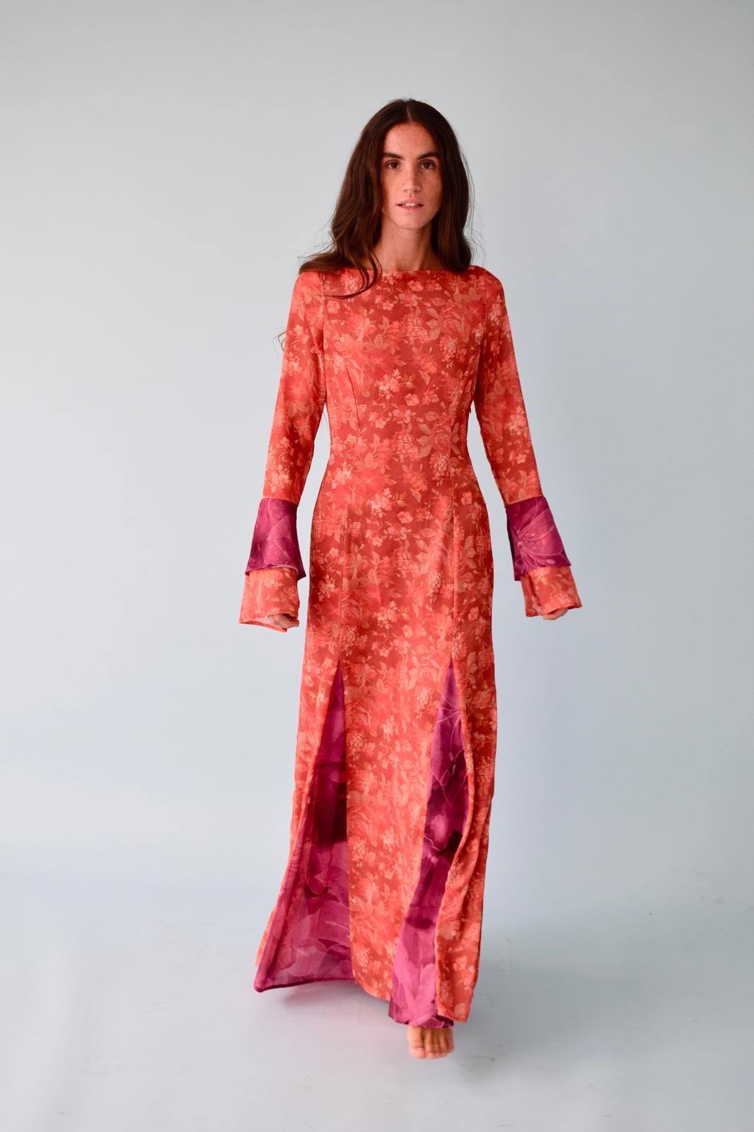 Vestido Camila Naranja