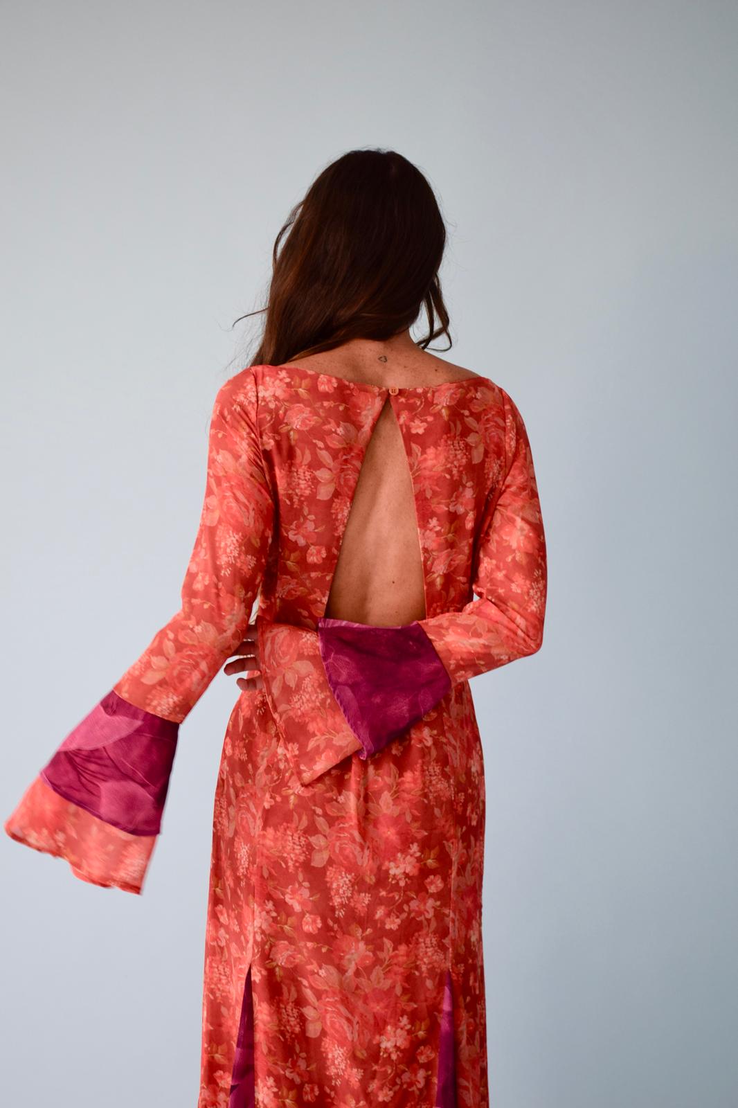 Vestido Camila Naranja