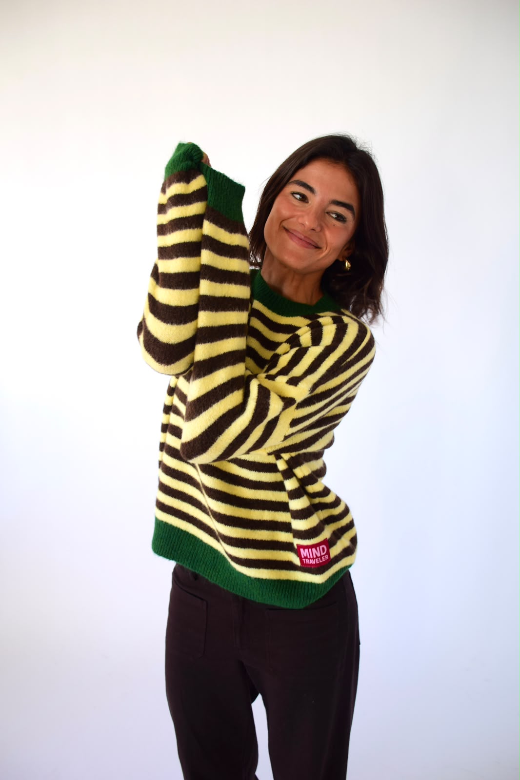 Jersey Pia Amarillo y Marrón