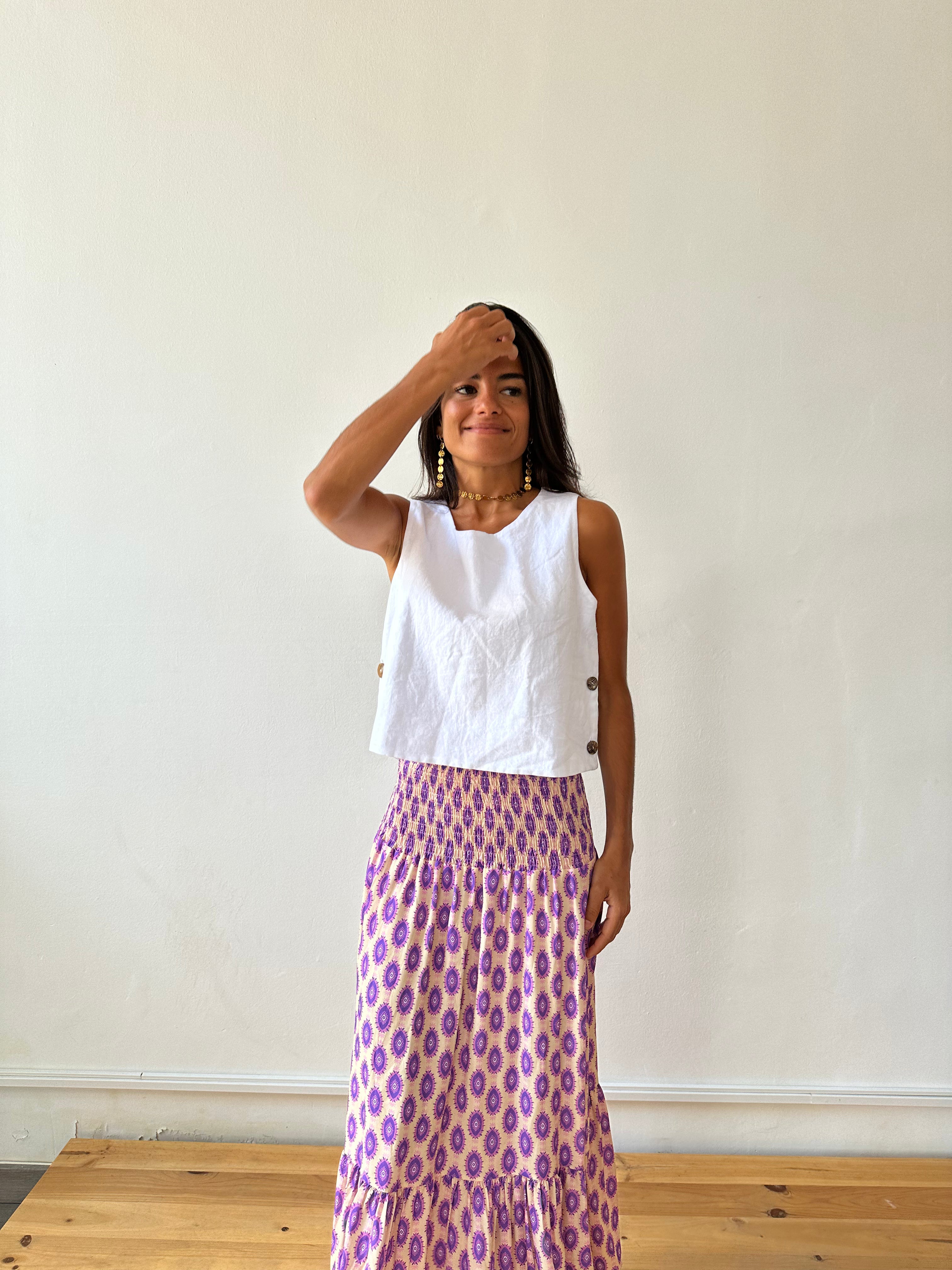 Indi Lilac Skirt