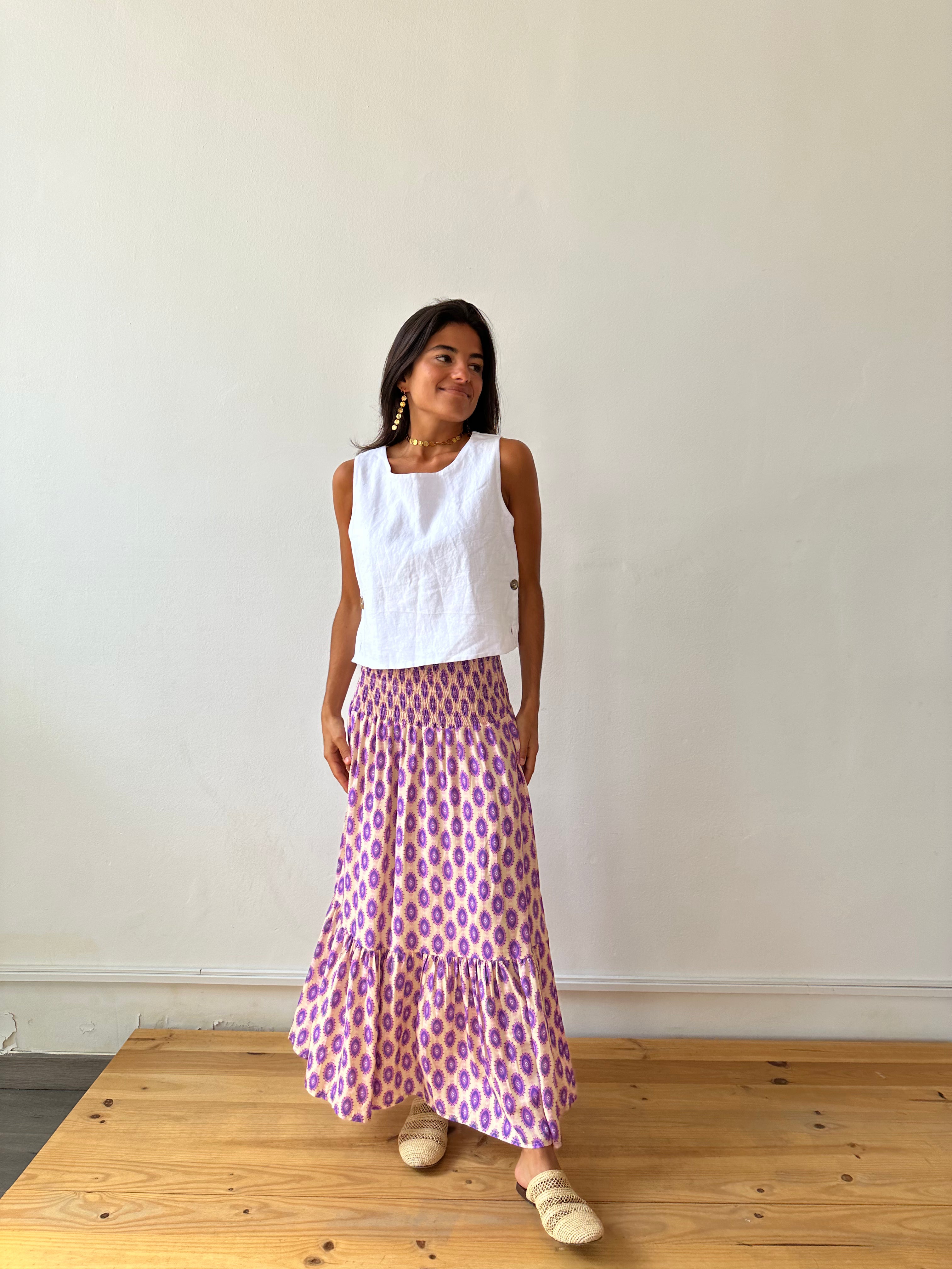 Indi Lilac Skirt