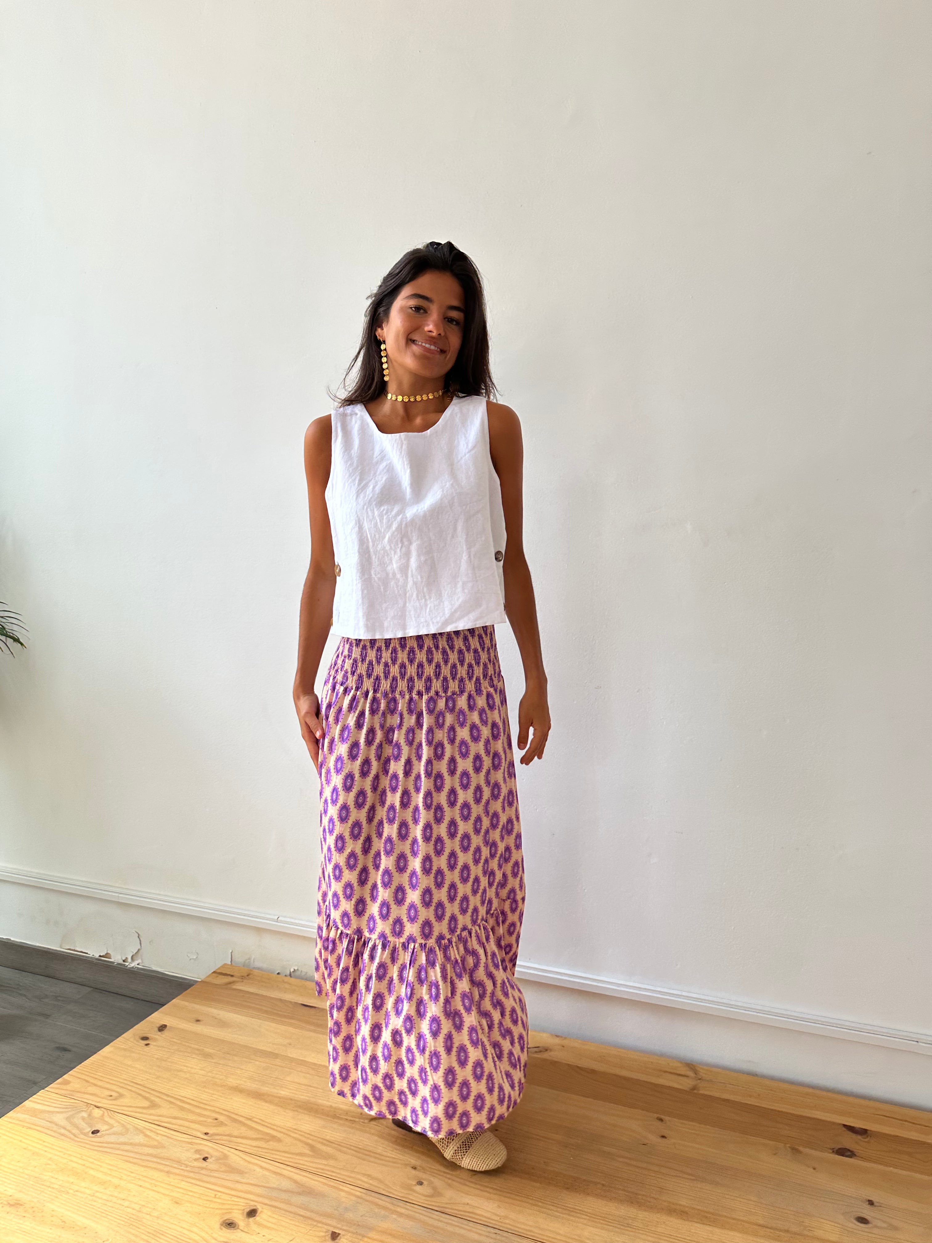 Indi Lilac Skirt