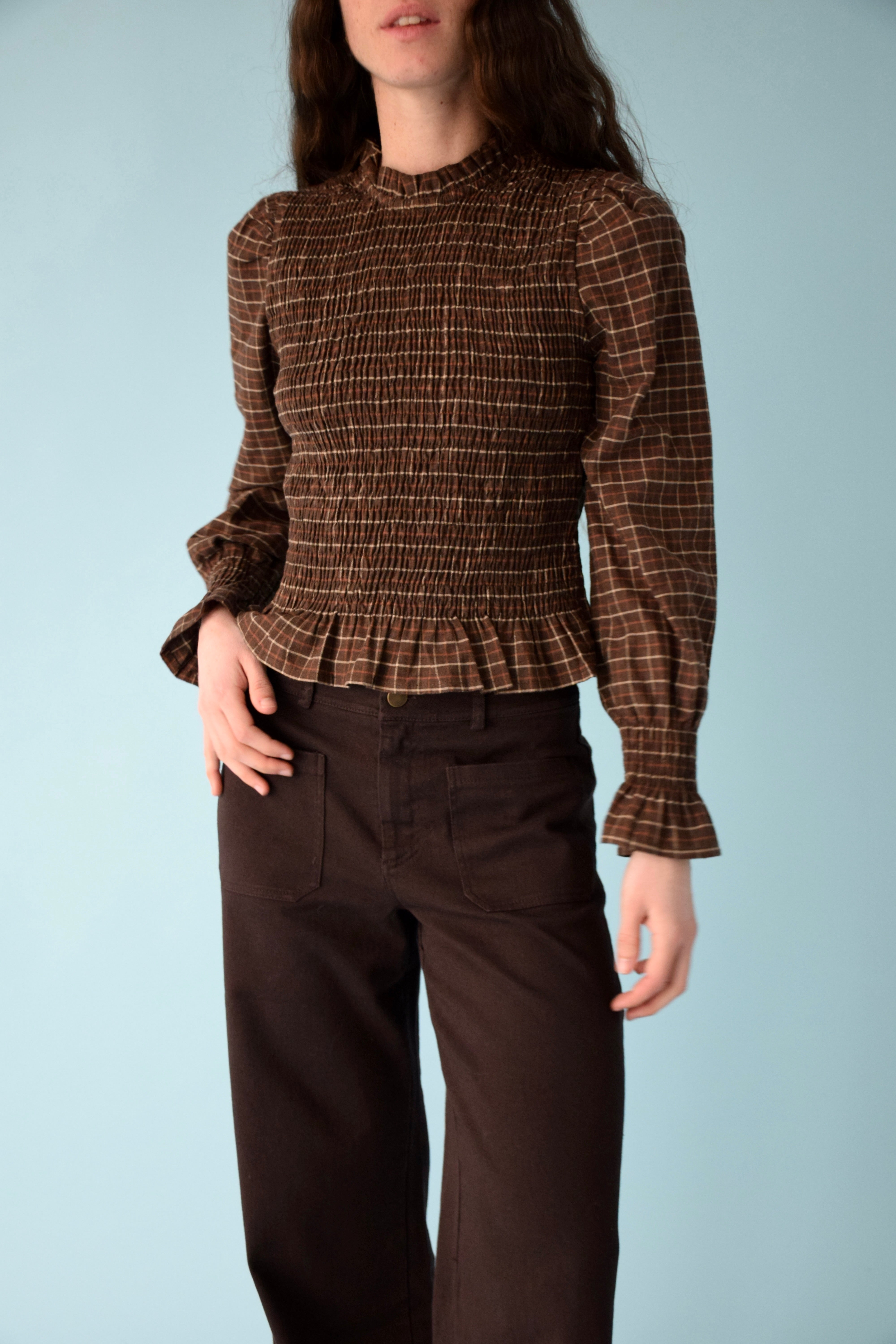 Blusa Chía Alia Marrón