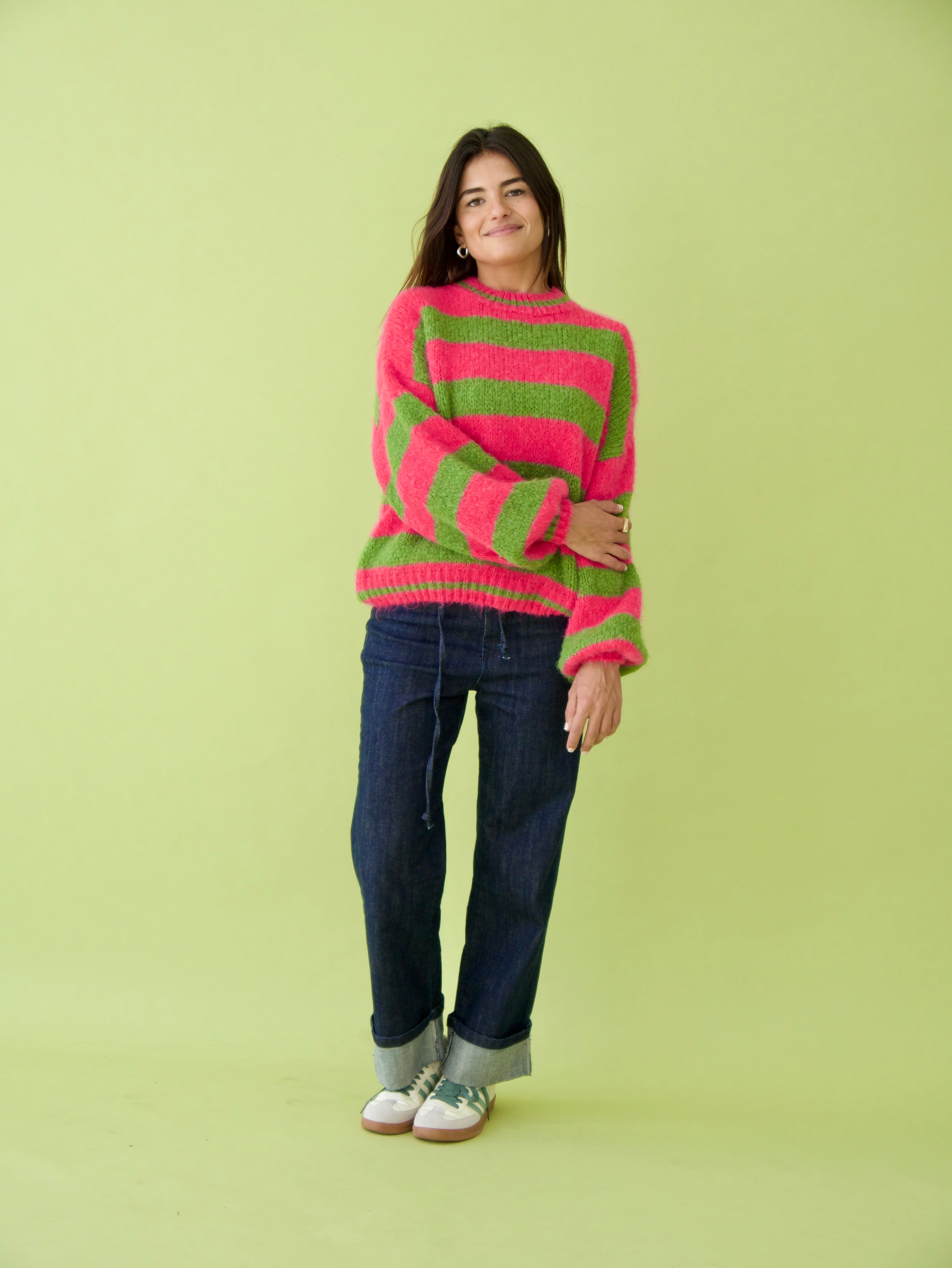 Jersey Aura Fucsia & Jeans Hanna