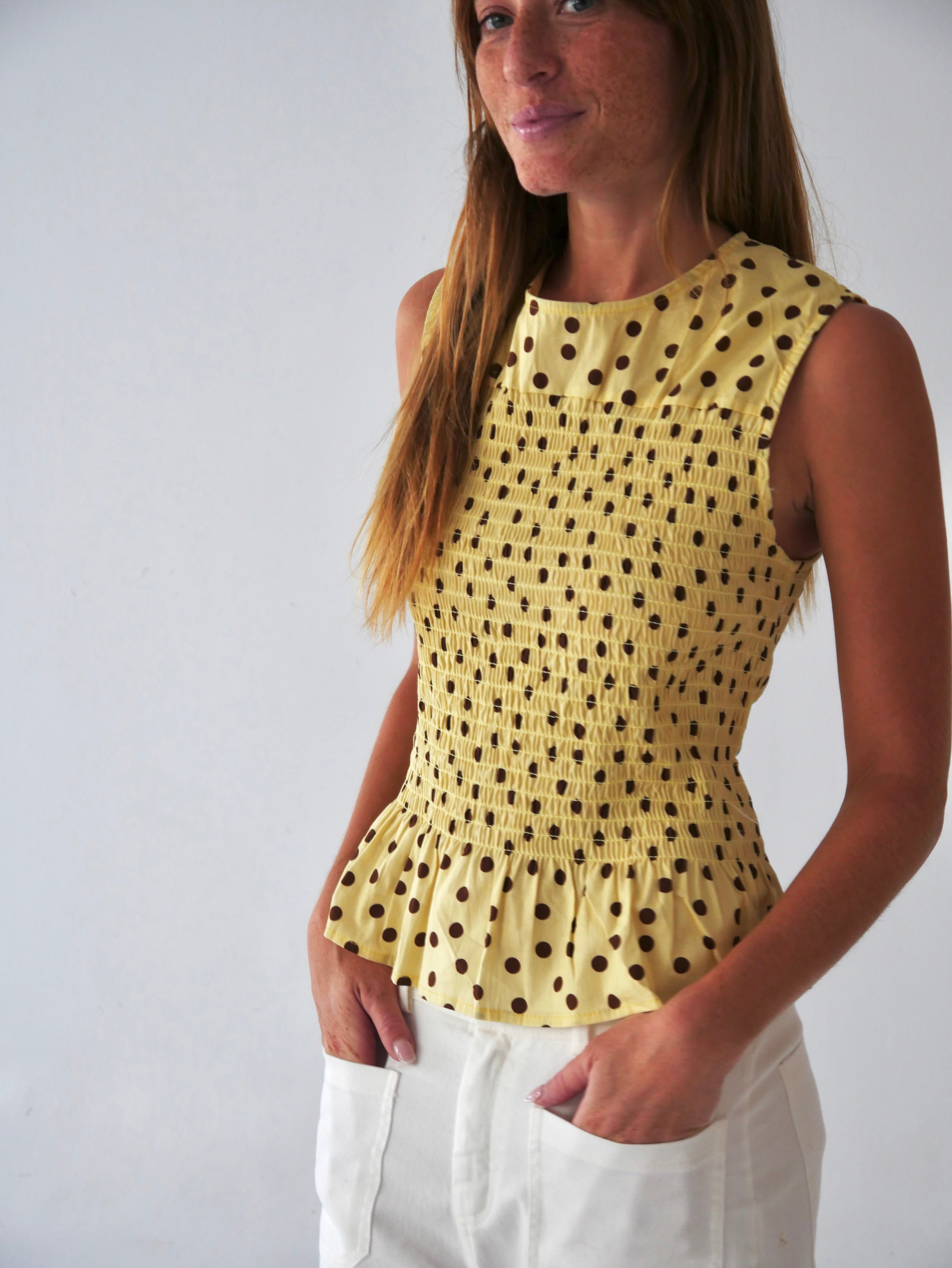 Top Cora Topos Amarillo