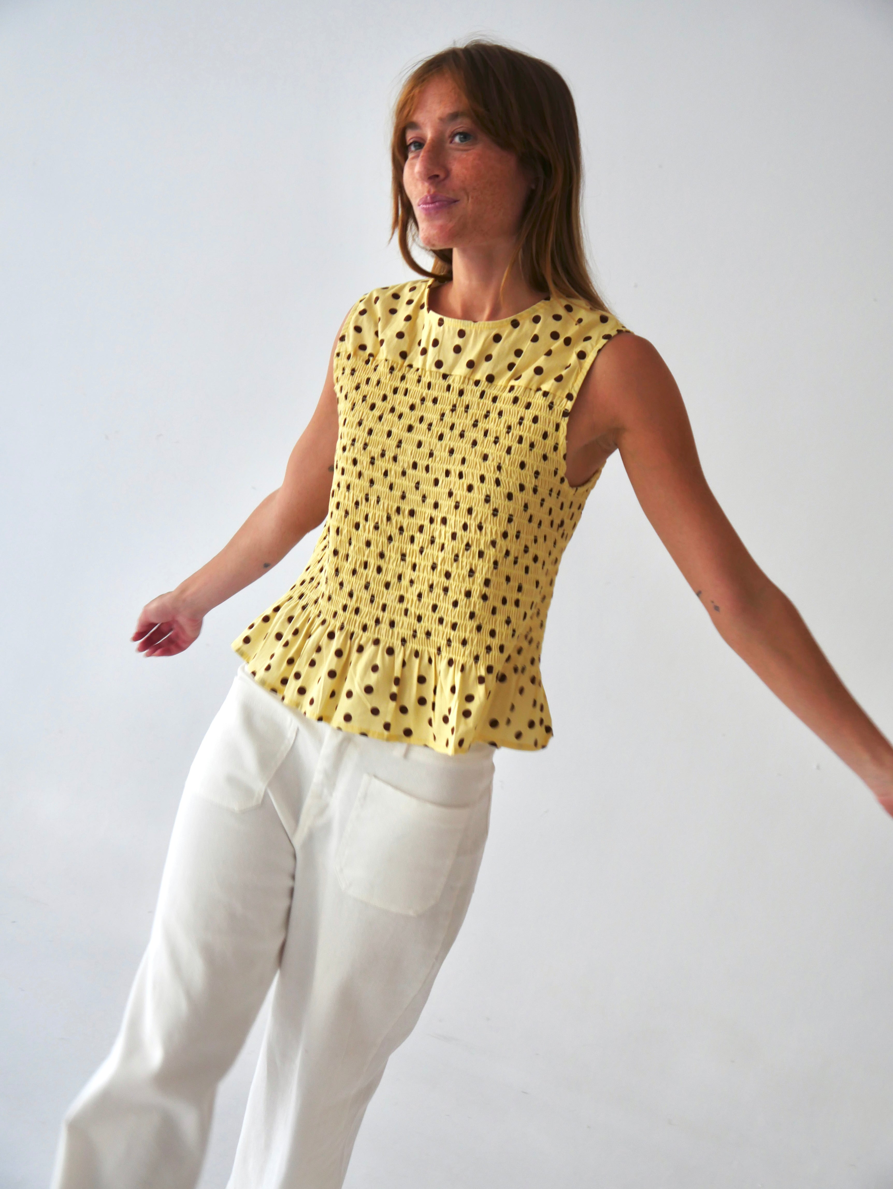Top Cora Topos Amarillo