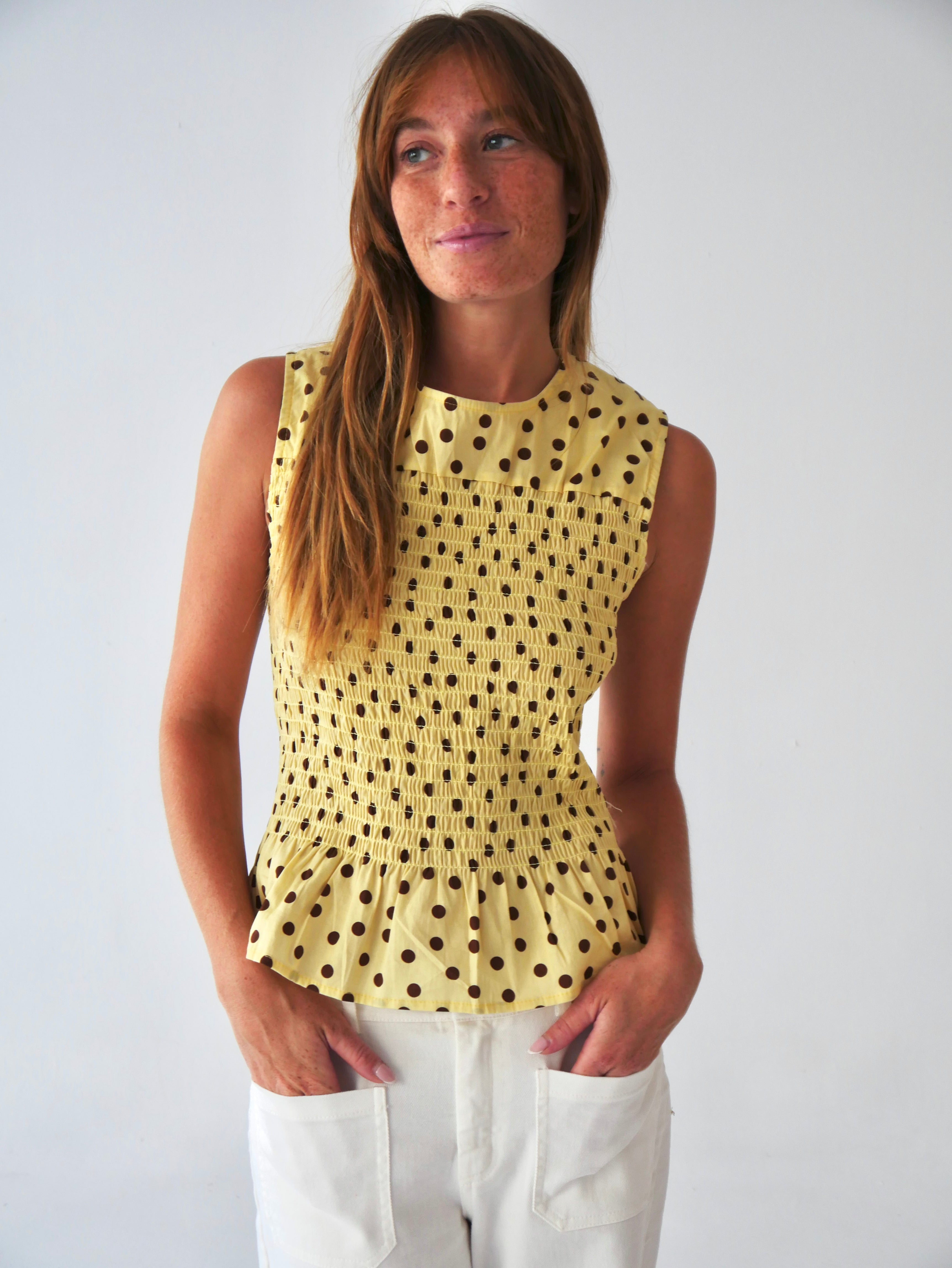 Top Cora Topos Amarillo