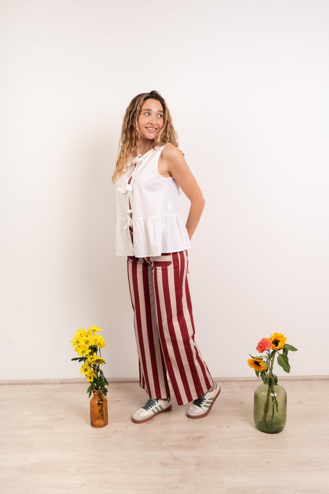 Ona White Blouse